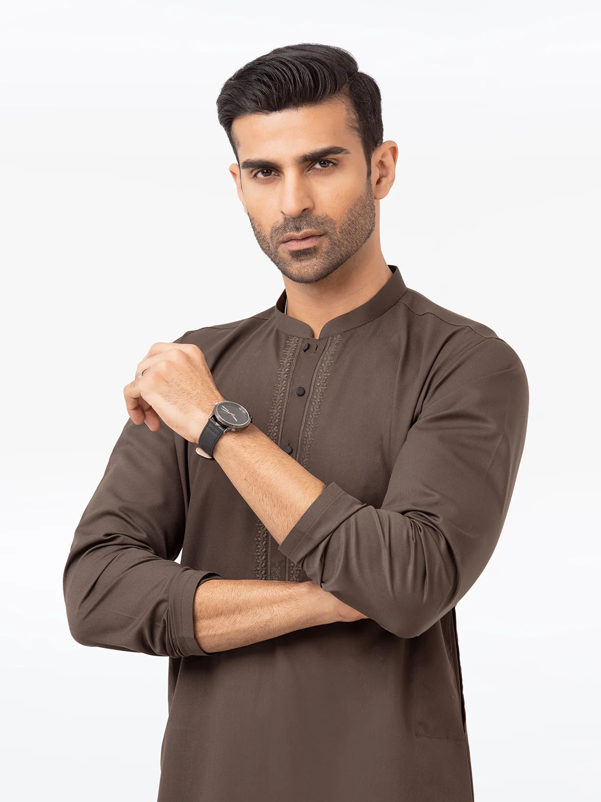 Embroidered Blended Shalwar Kameez - EMTKS23W-41067 - Image 2