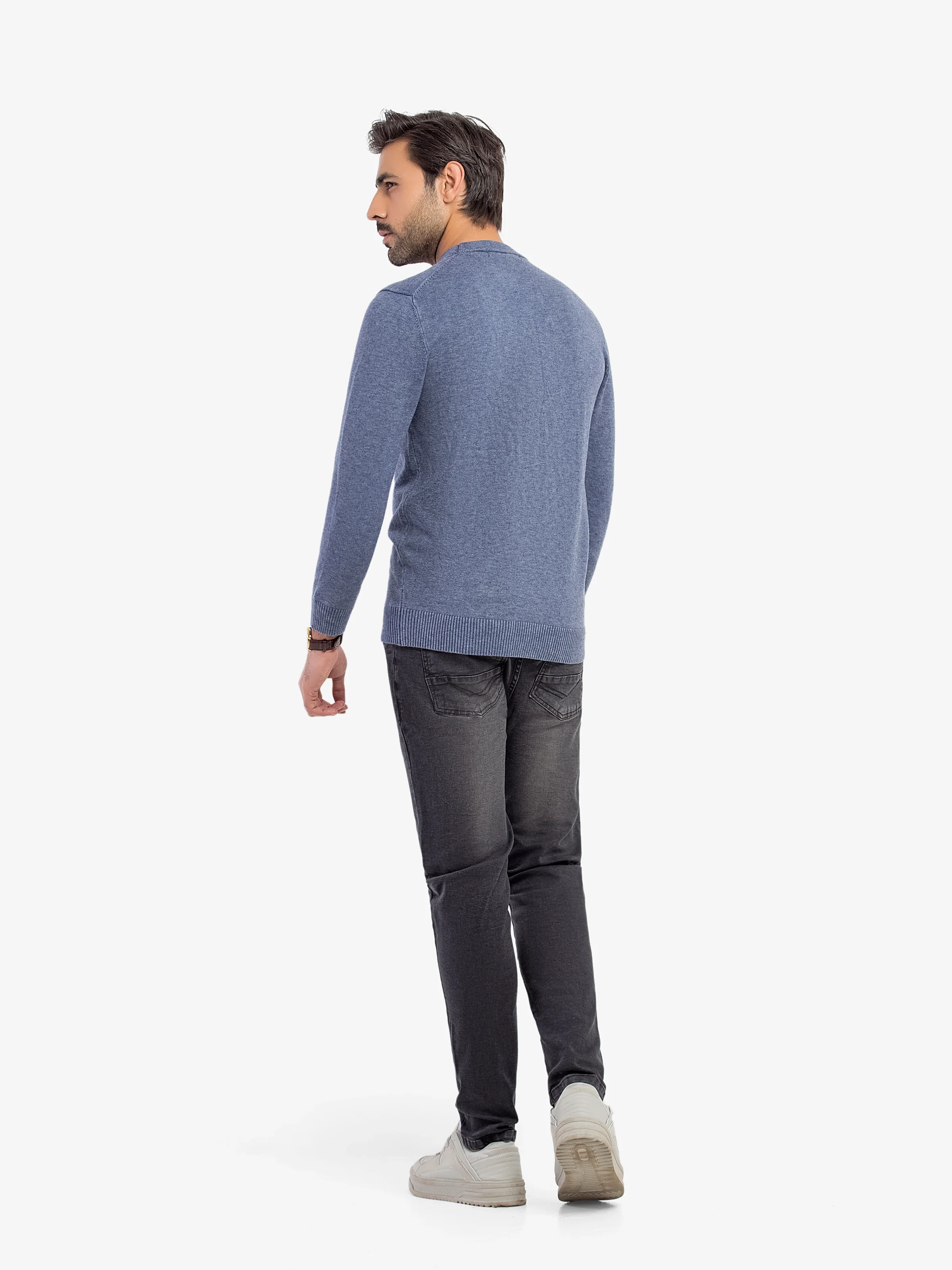 Crew Neck Sweater - EMTSWT5-017 - Image 5