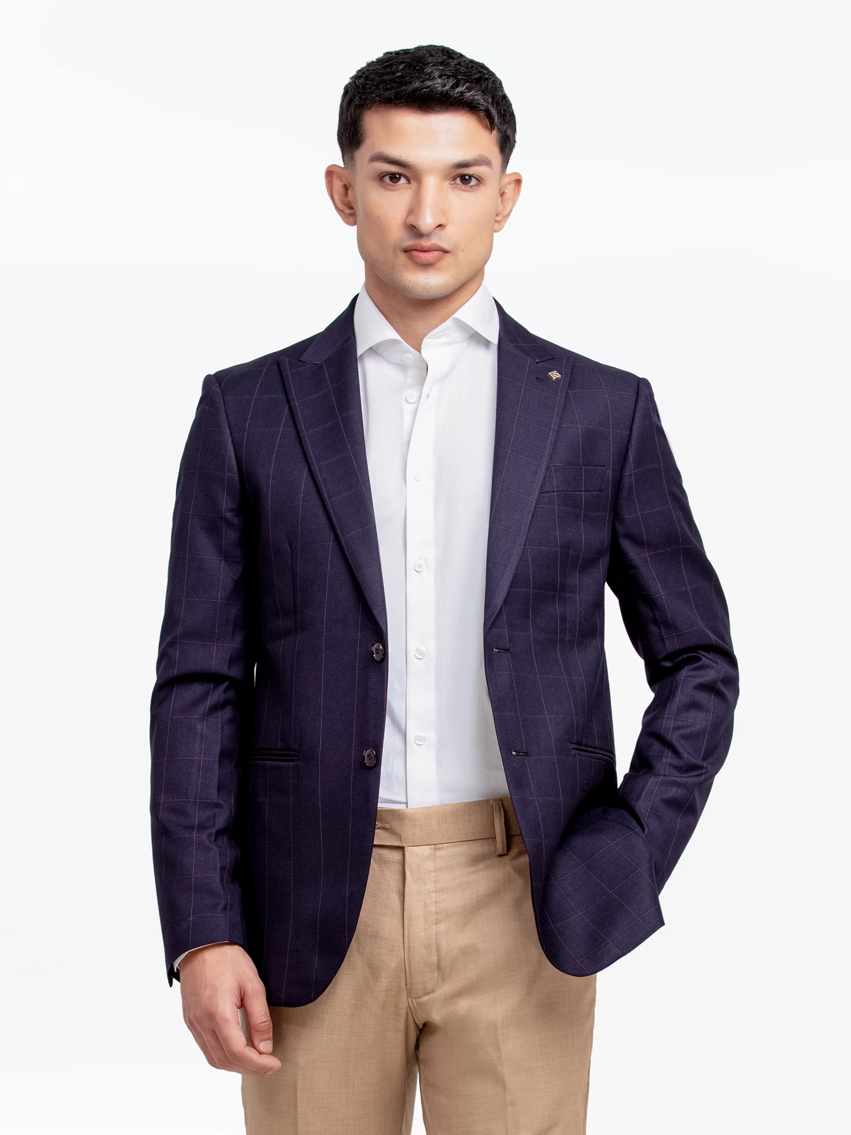Check Blazer - EMTB24-6878 - Image 3