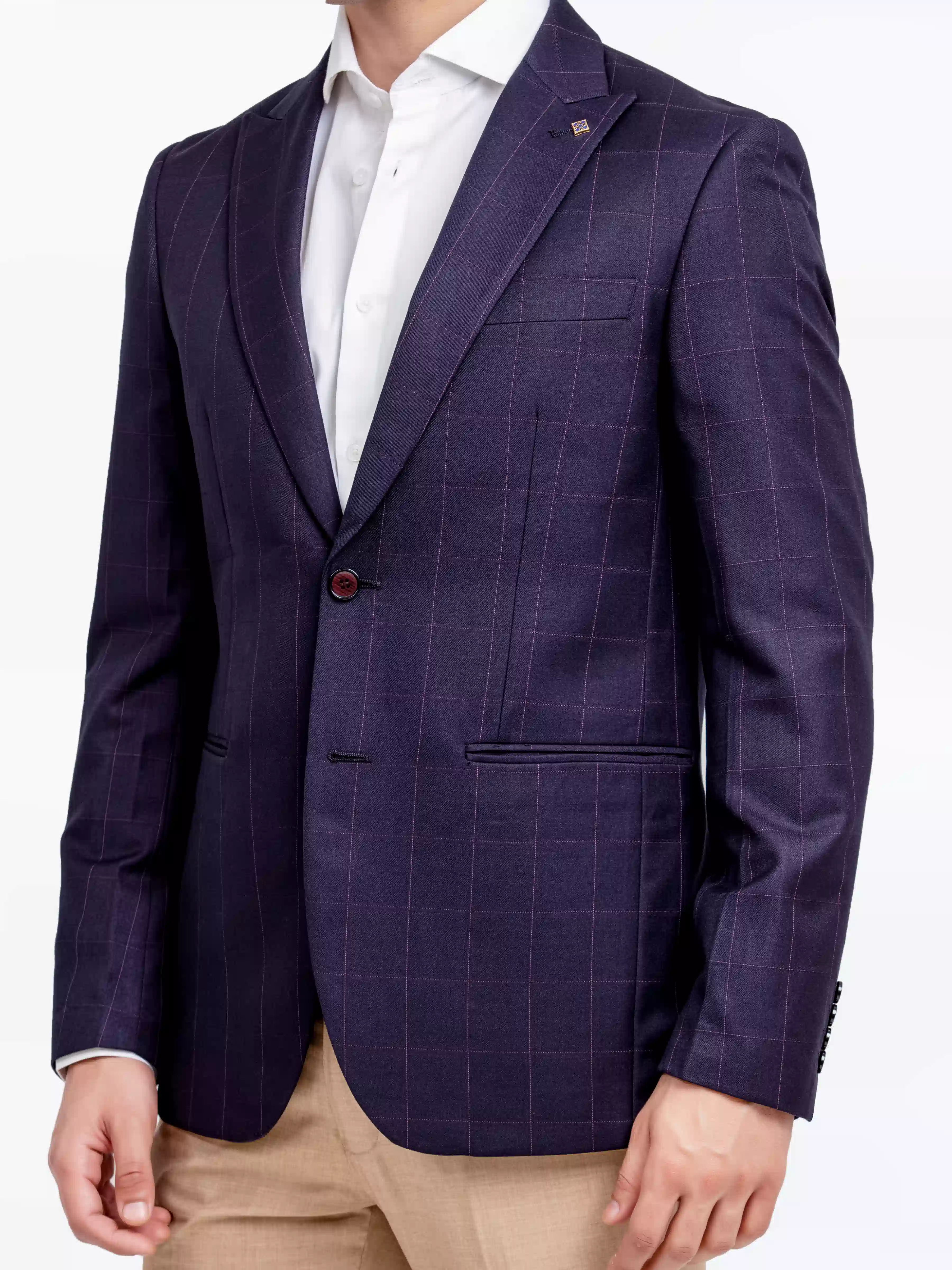 Check Blazer - EMTB24-6878 - Image 4