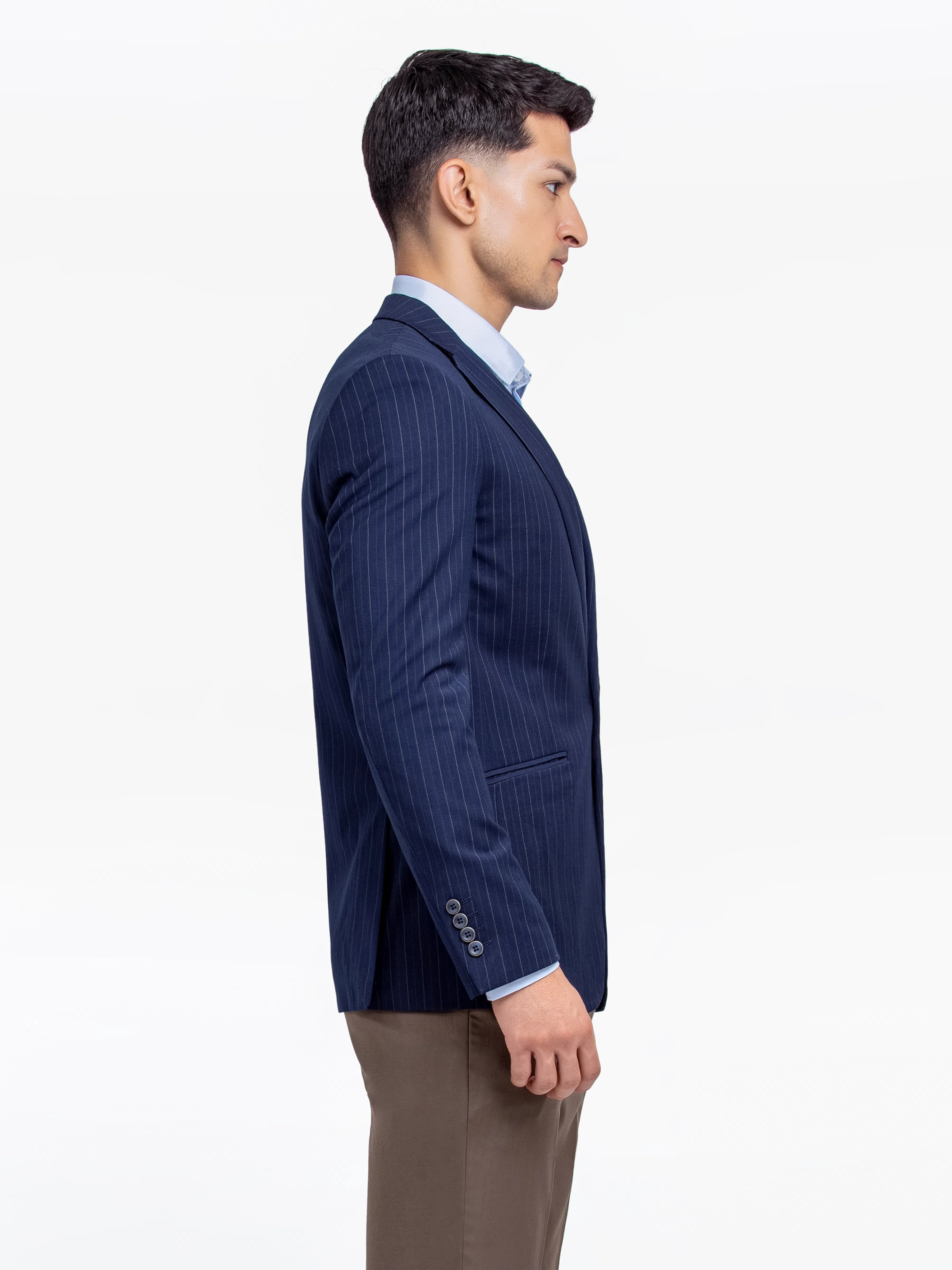 Striped Blazer - EMTB24-6873 - Image 5
