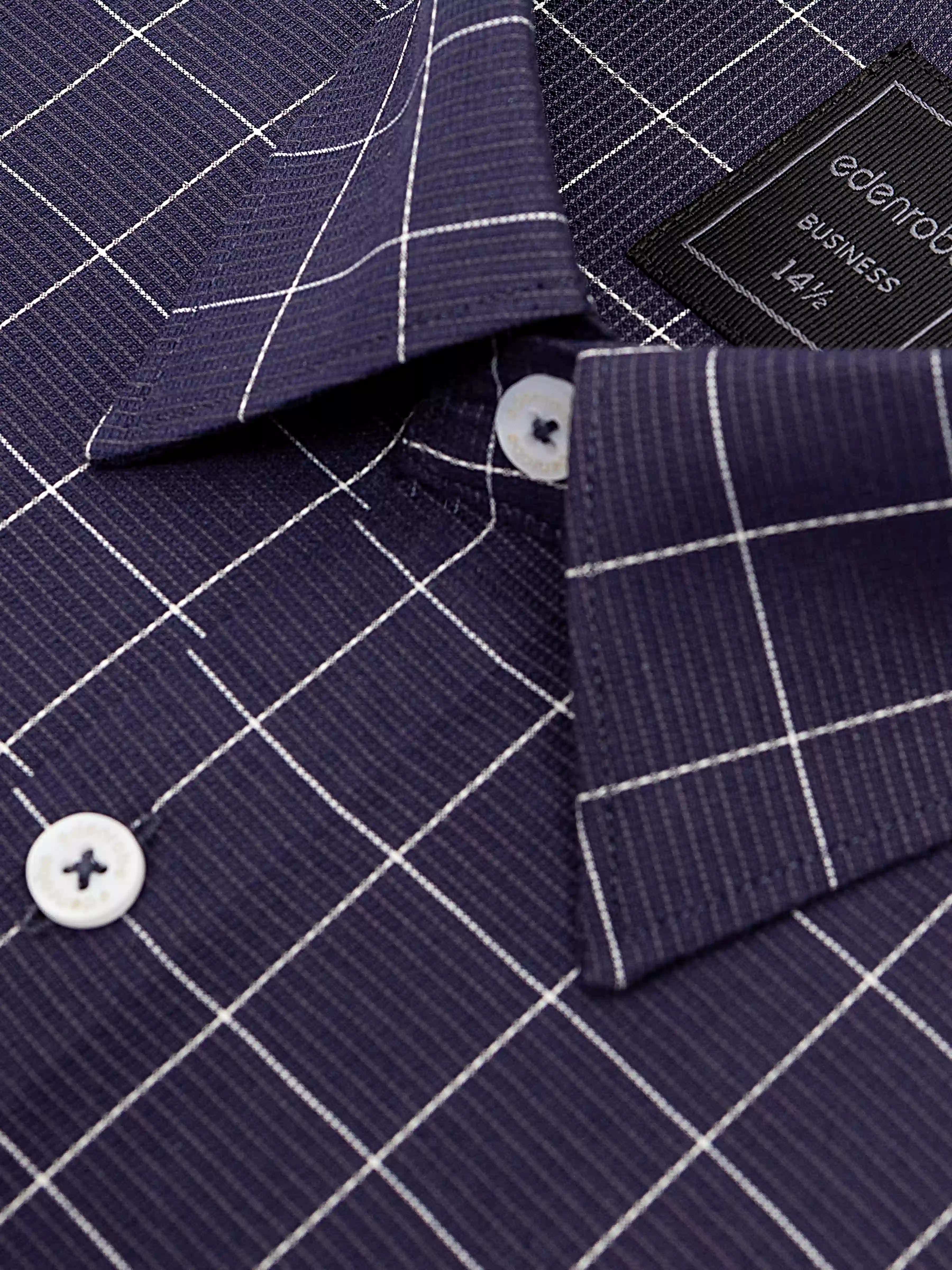Business Check Shirt - EMTSB6-198 - Image 3