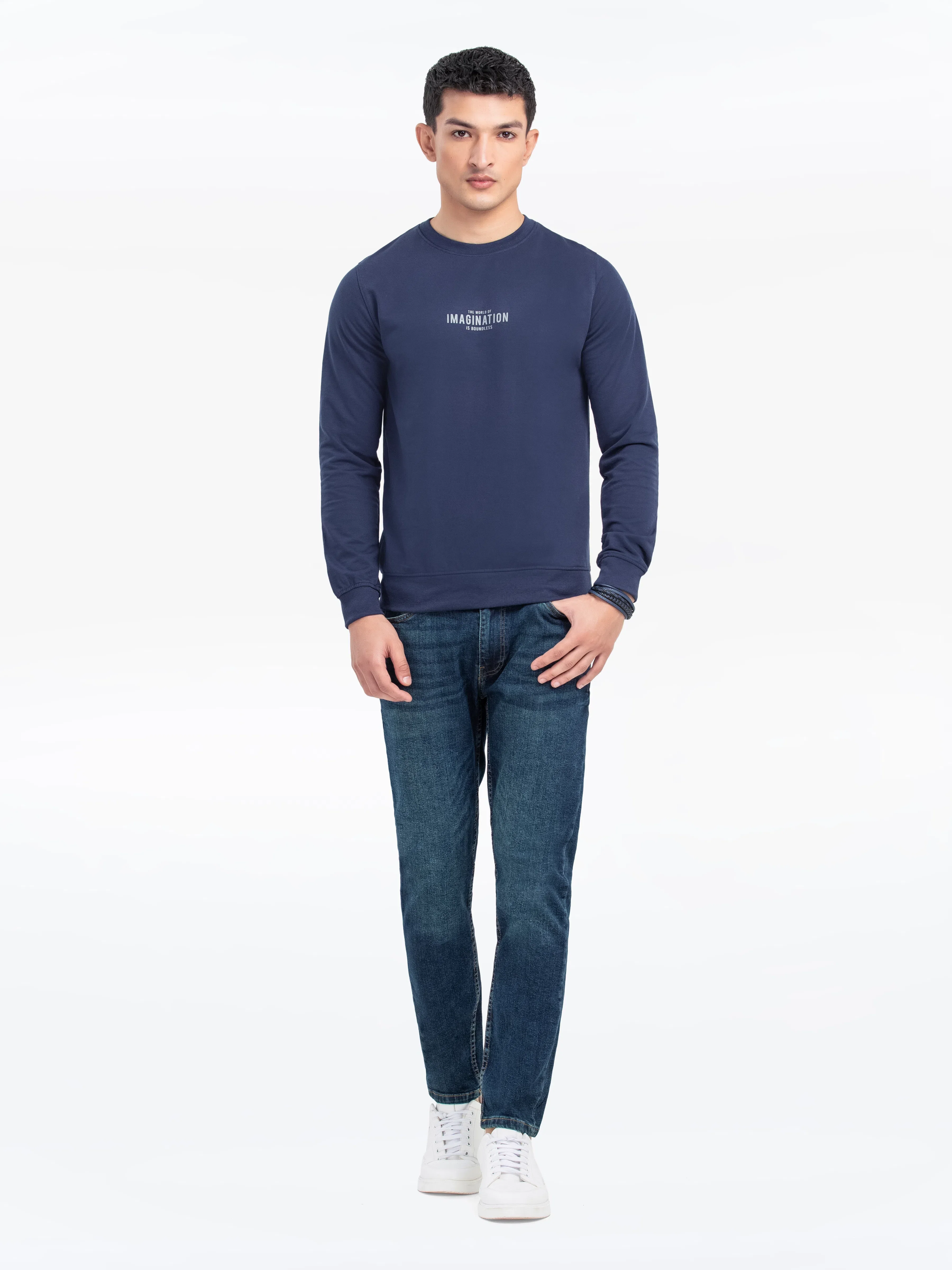 Crew Neck Sweatshirt - EMTSS24-005