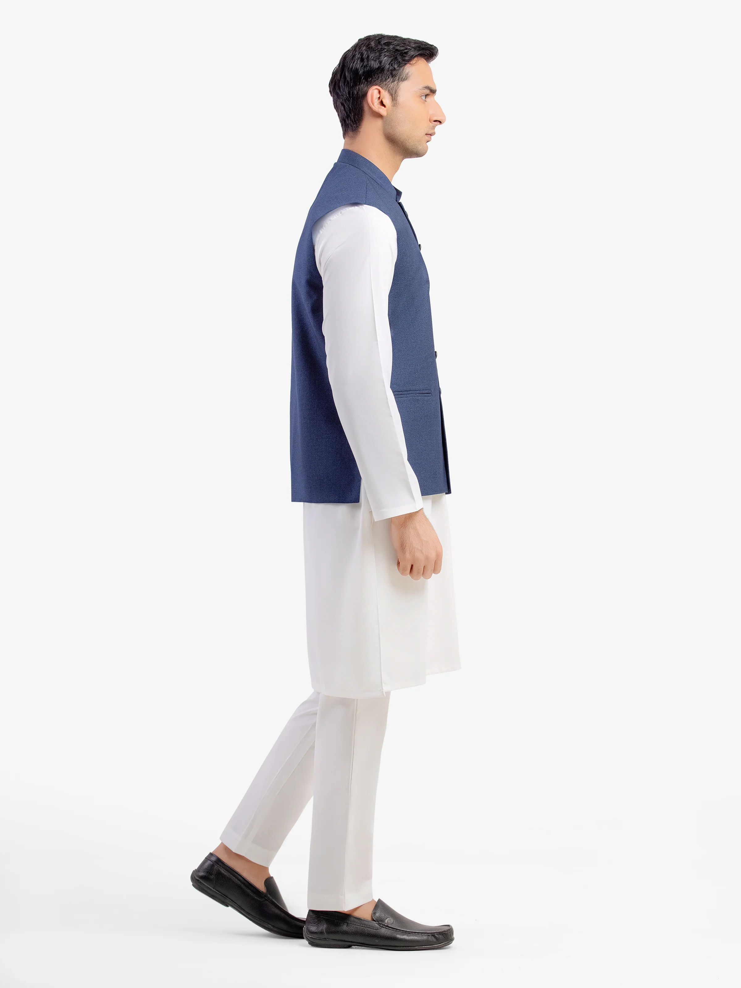 Plain Waistcoat - EMTWCP5-35984 - Image 4