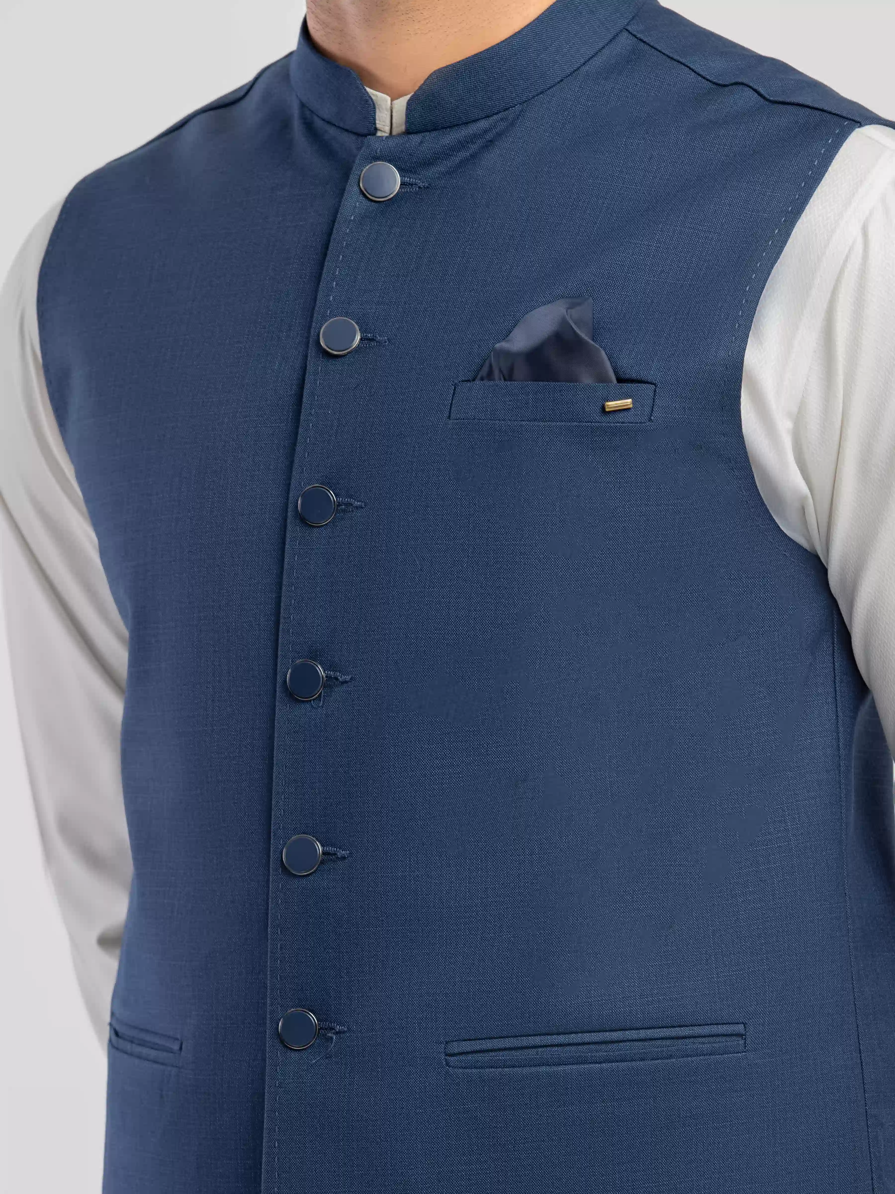 Plain Waistcoat - EMTWCP5-36000 - Image 3