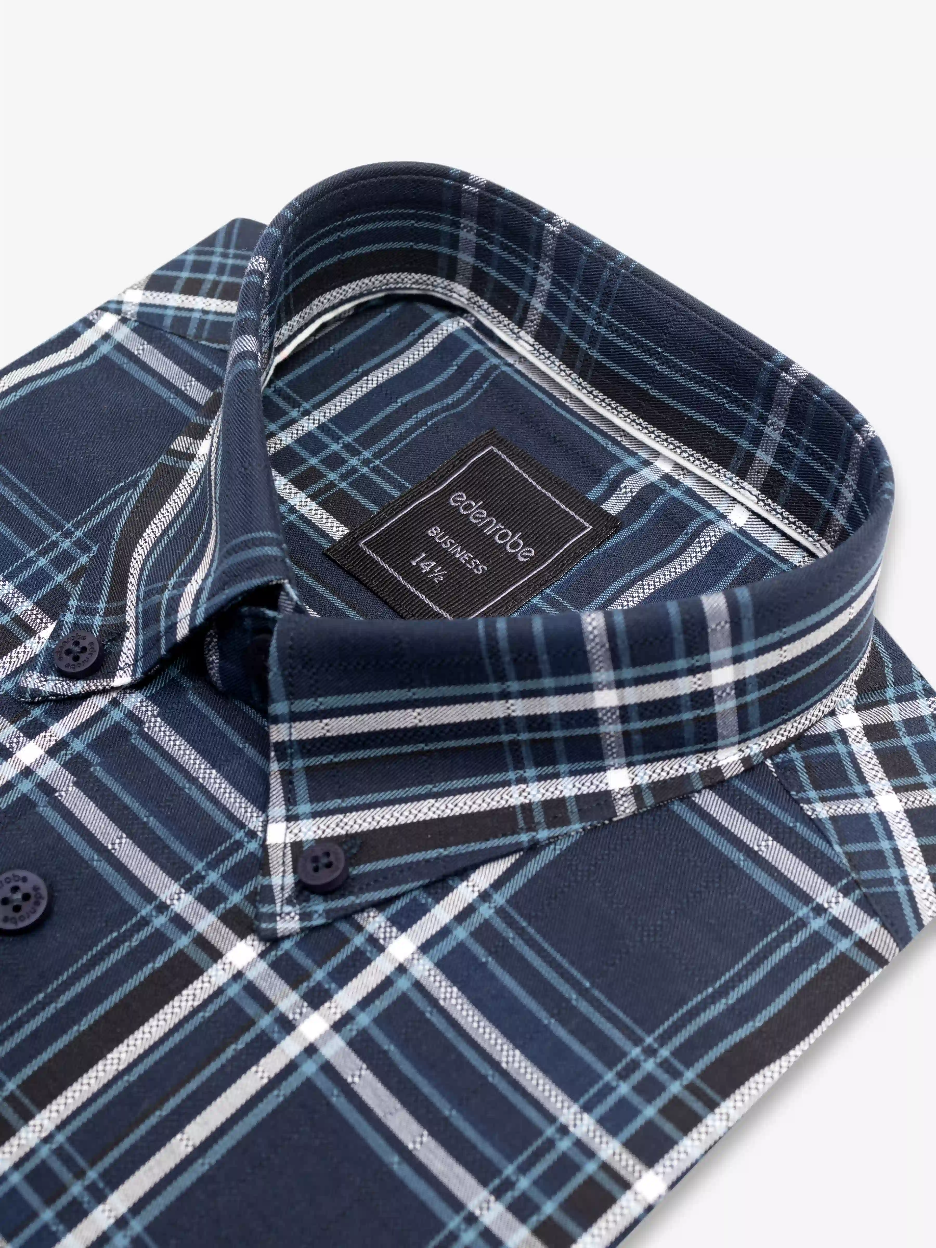 Business Check Shirt - EMTSB6-193 - Image 4