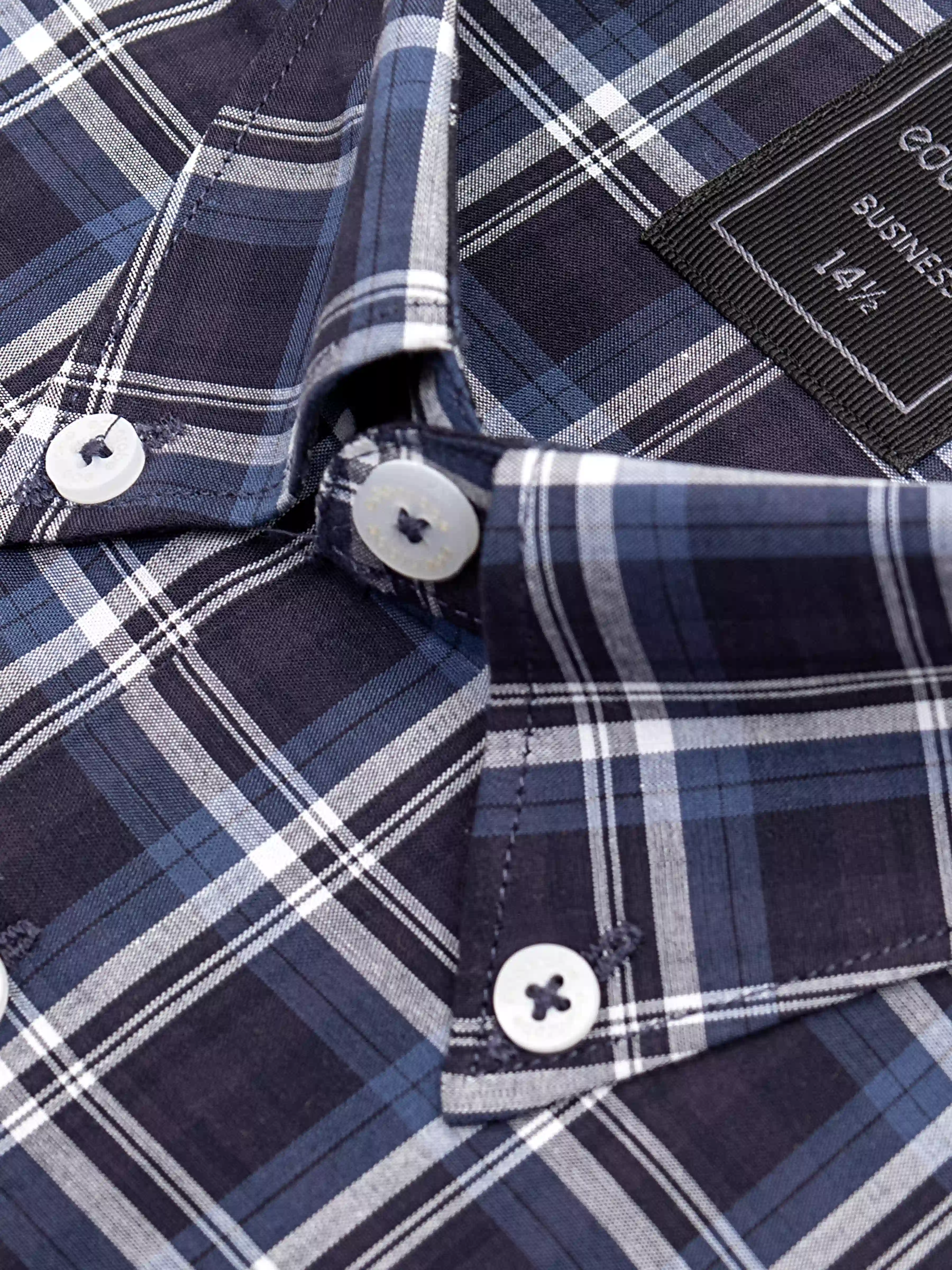 Business Check Shirt - EMTSB6-206 - Image 3