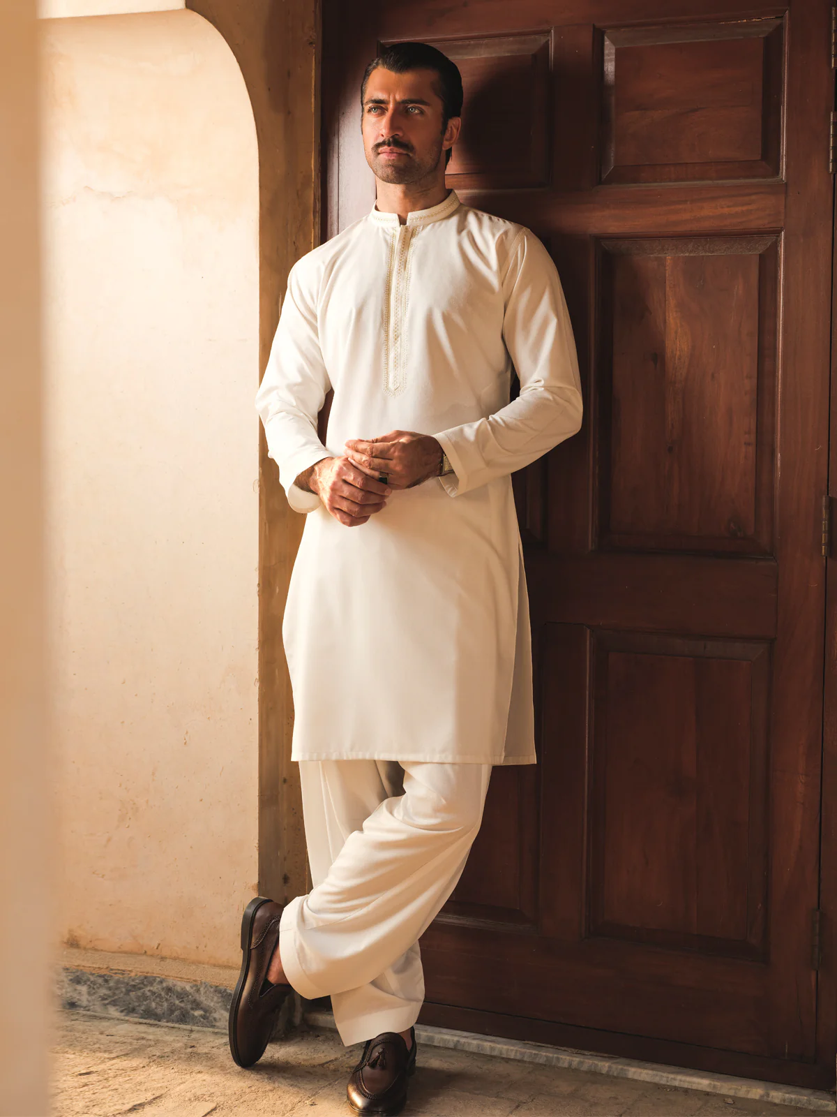 Embroidered Blended Shalwar Kameez - EMTKS24-41109 - Image 4