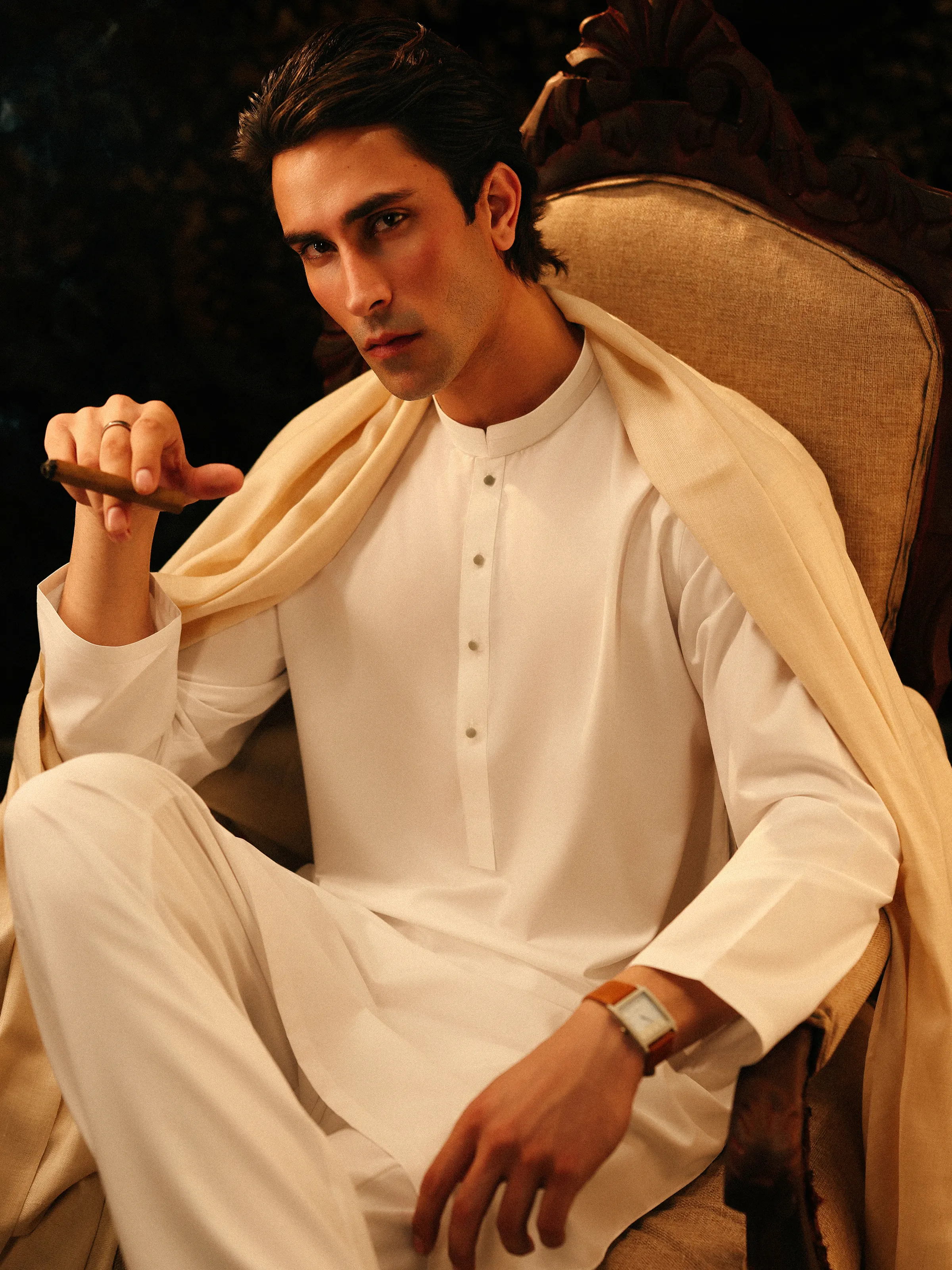 Blended Shalwar Kameez - EMTKS5-41185 - Image 5
