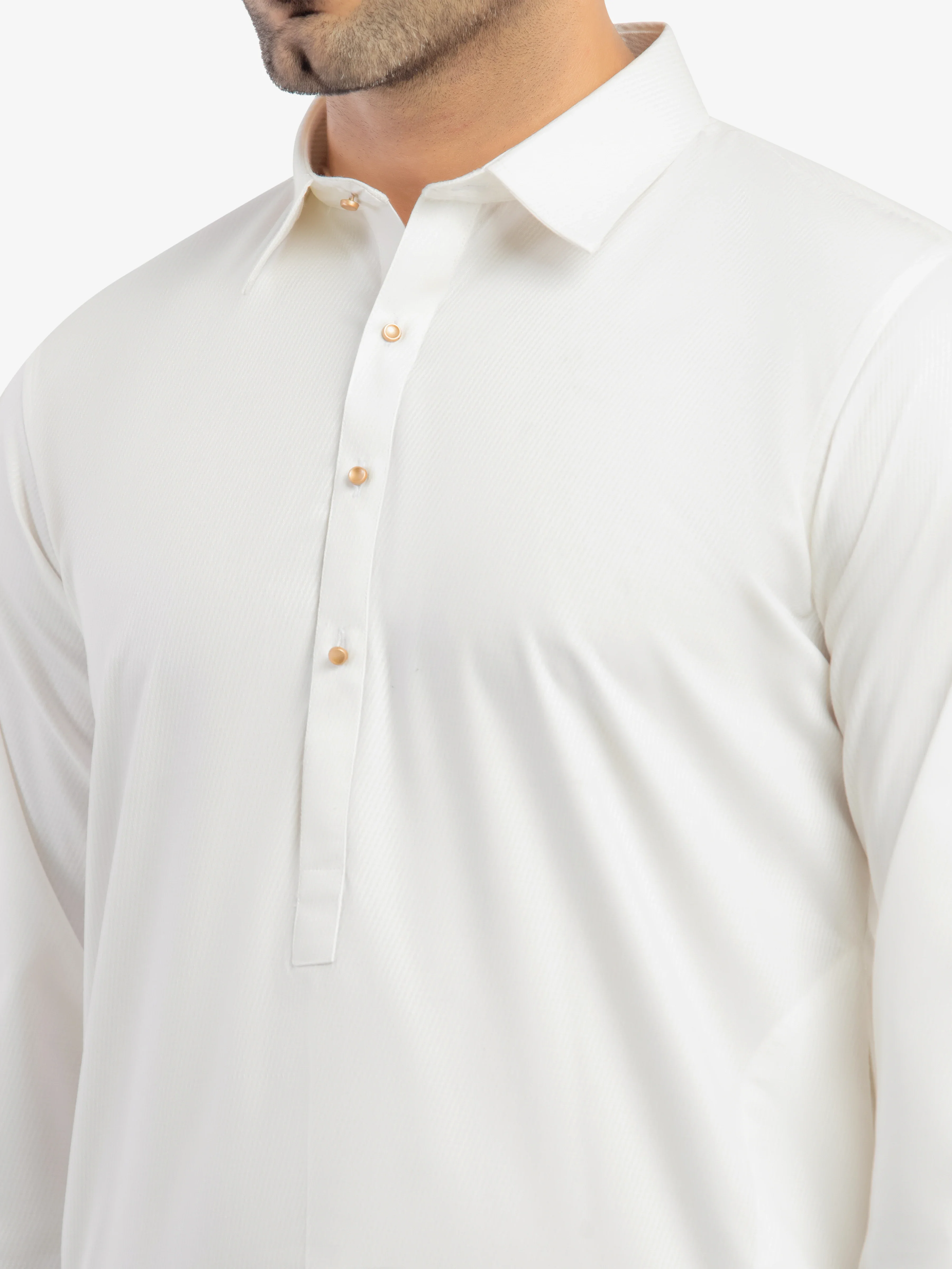 Blended Shalwar Kameez - EMTKST5-99614 - Image 3