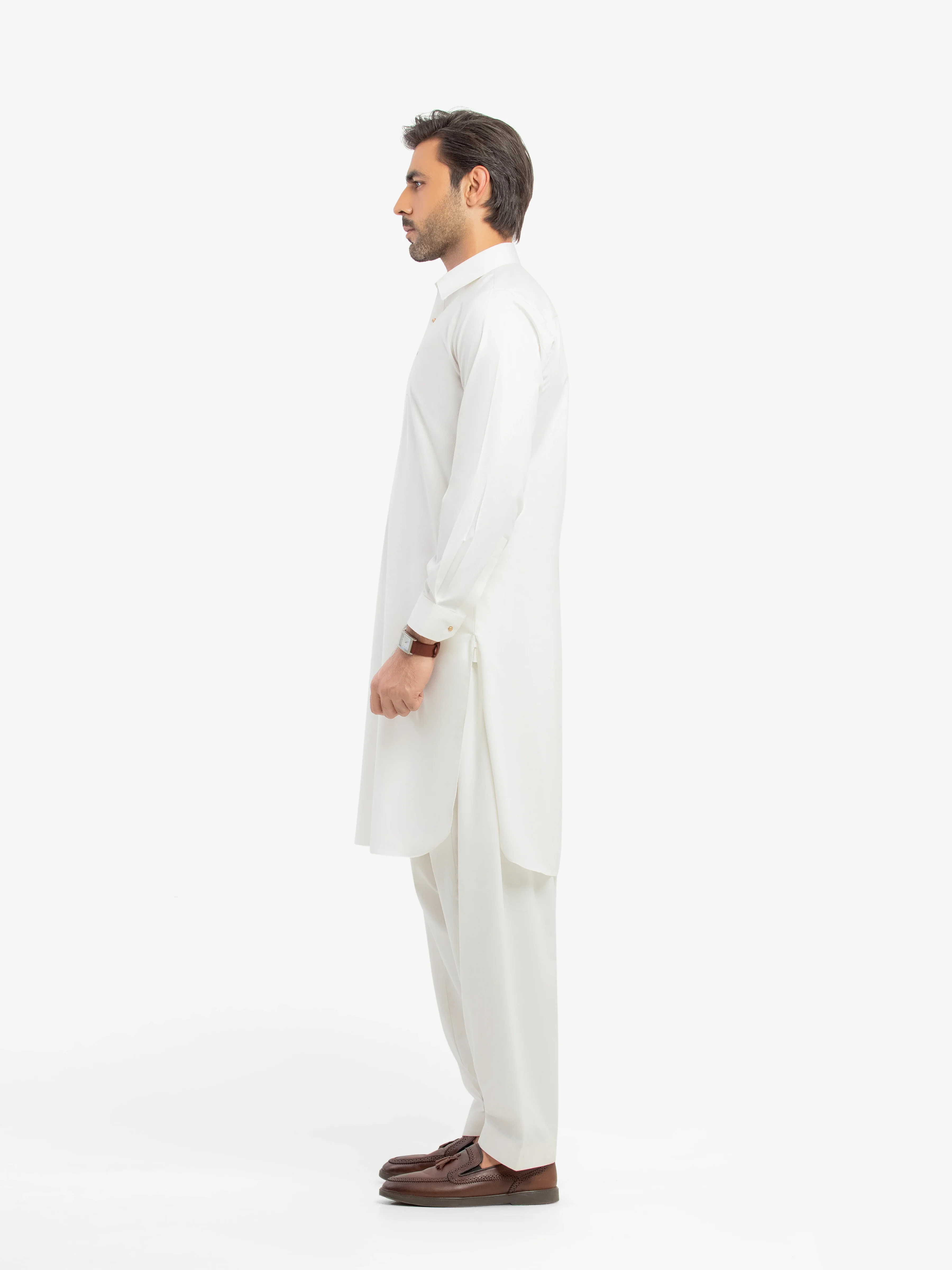 Blended Shalwar Kameez - EMTKST5-99614 - Image 4