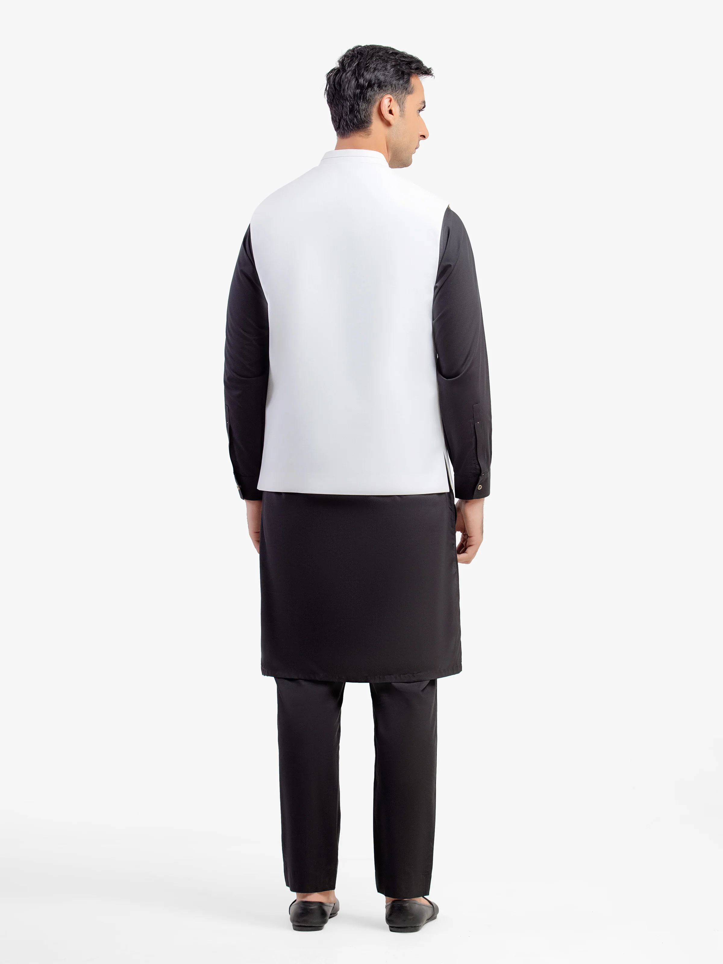 Plain Waistcoat - EMTWCP5-35994 - Image 5