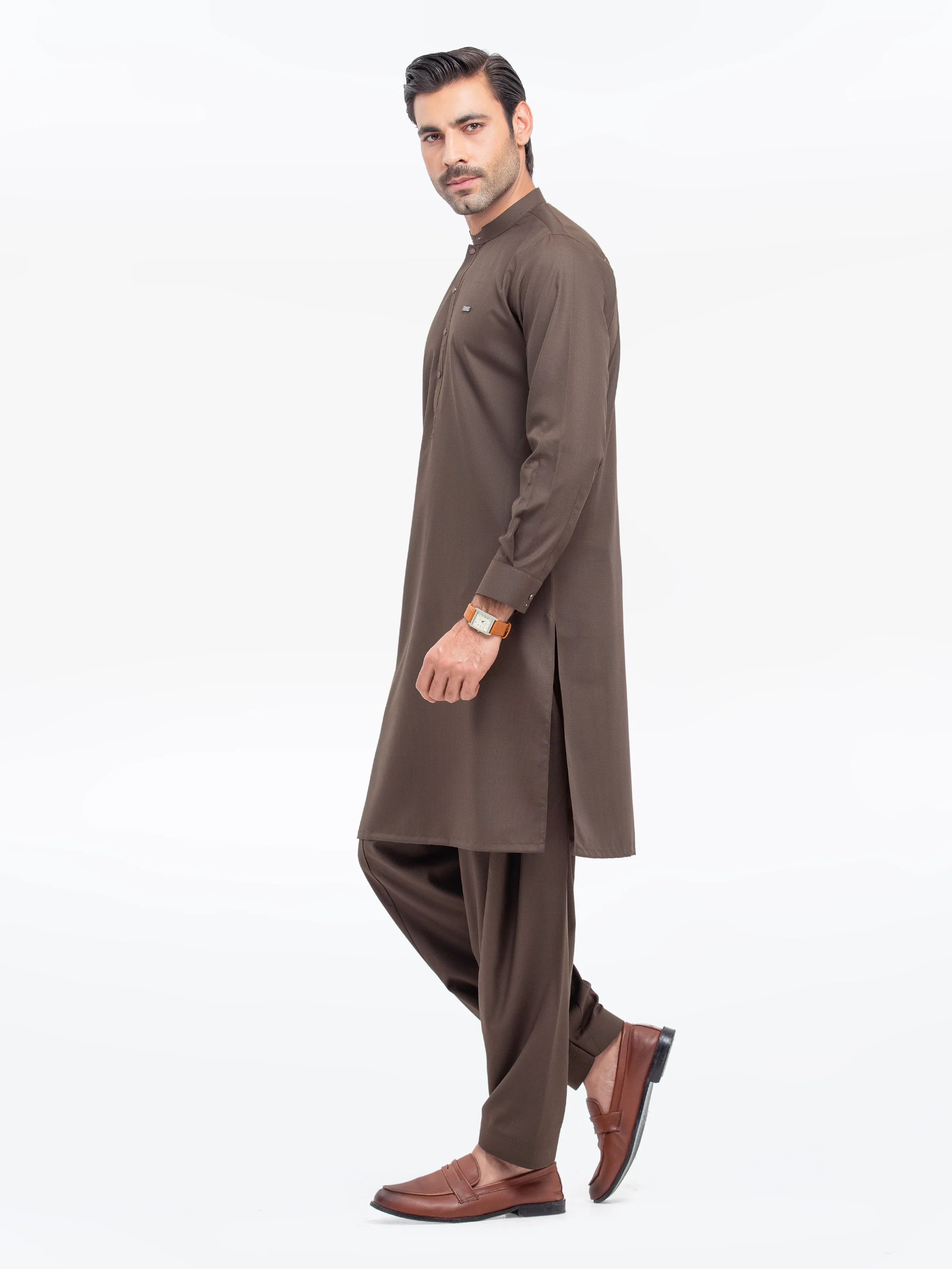 Blended Shalwar Kameez - EMTKST5-99521 - Image 5
