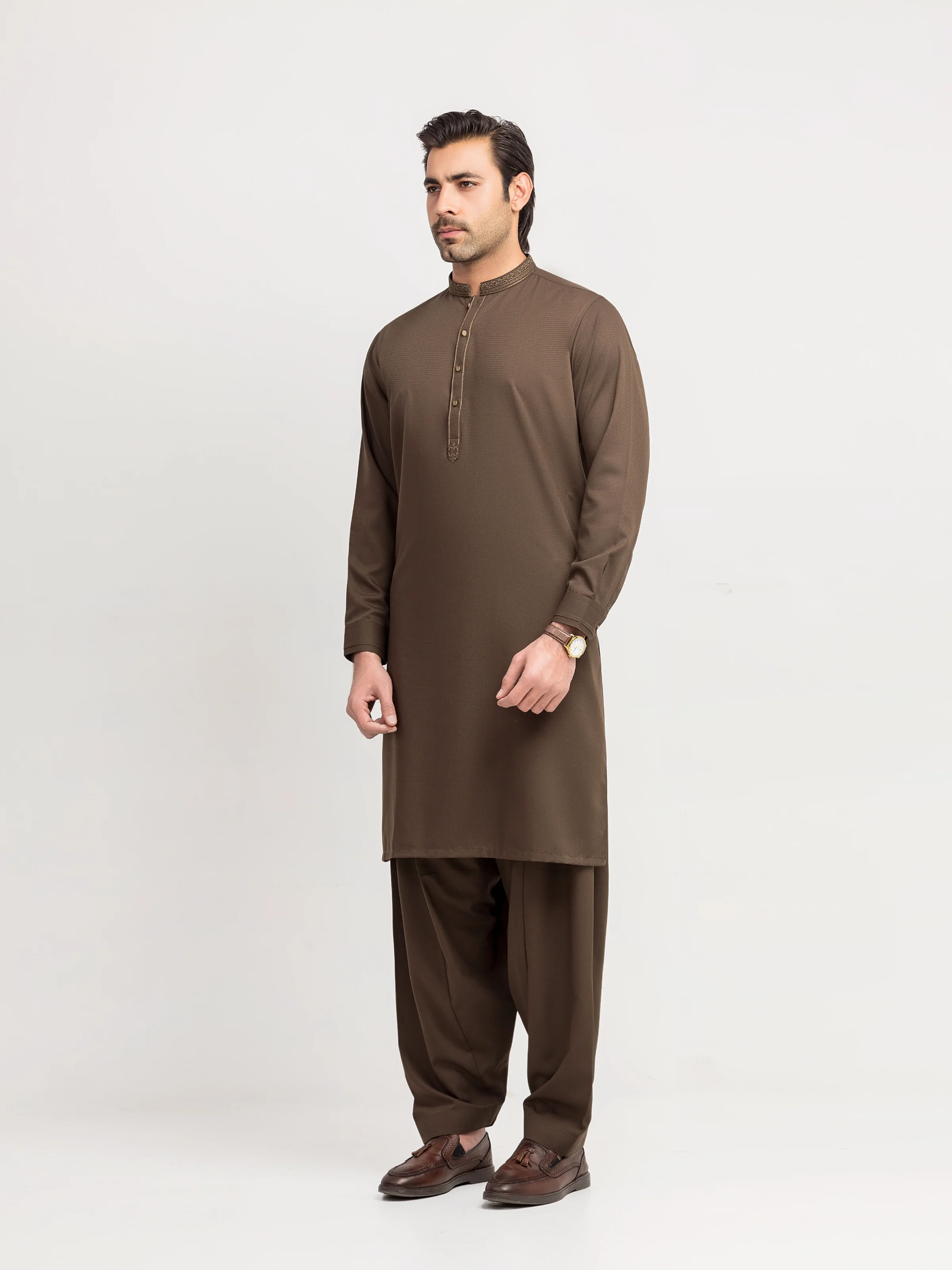 Embroidered Blended Shalwar Kameez - EMTKS5-41204 - Image 4