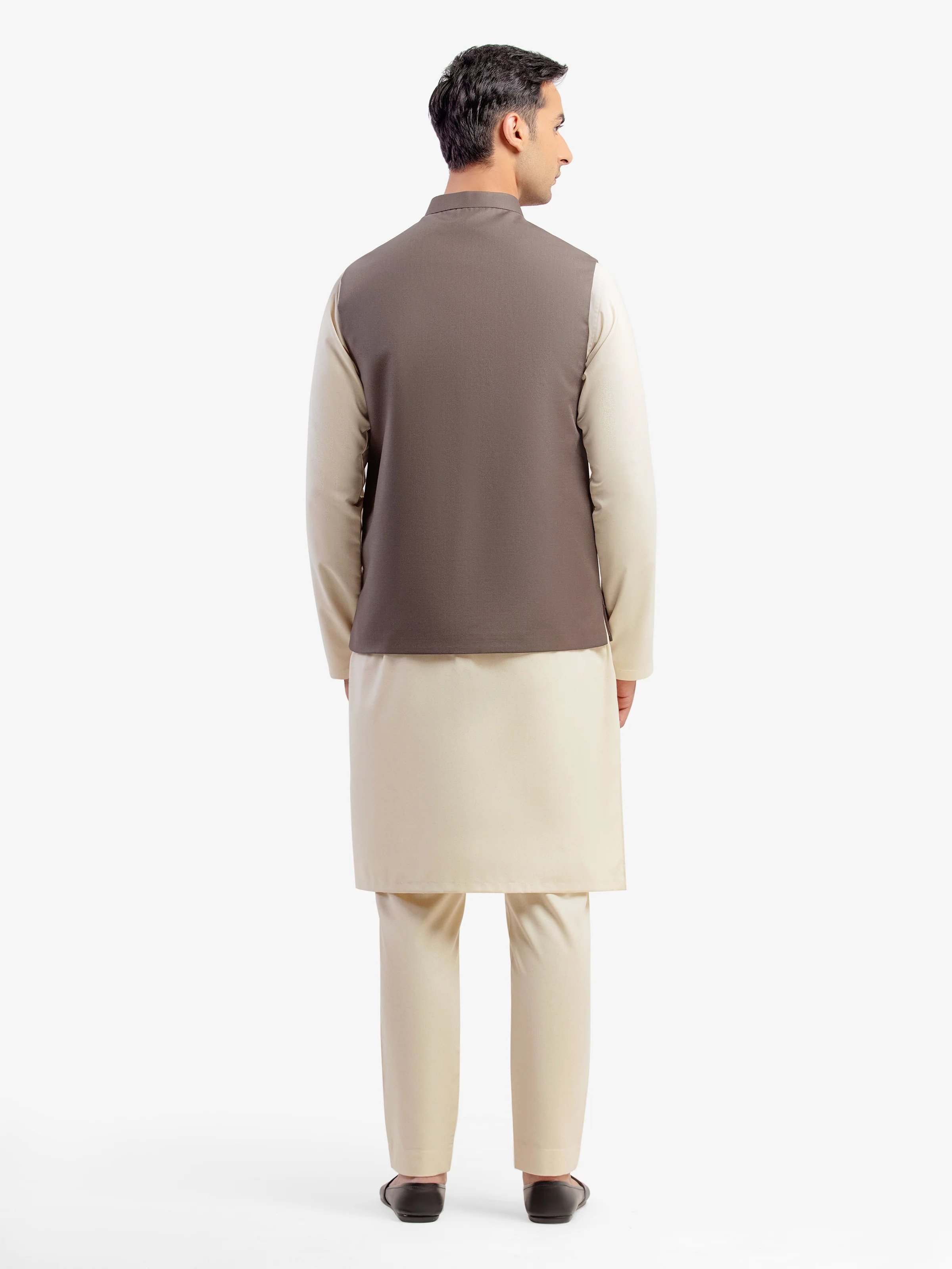 Plain Waistcoat - EMTWCP5-35973 - Image 5