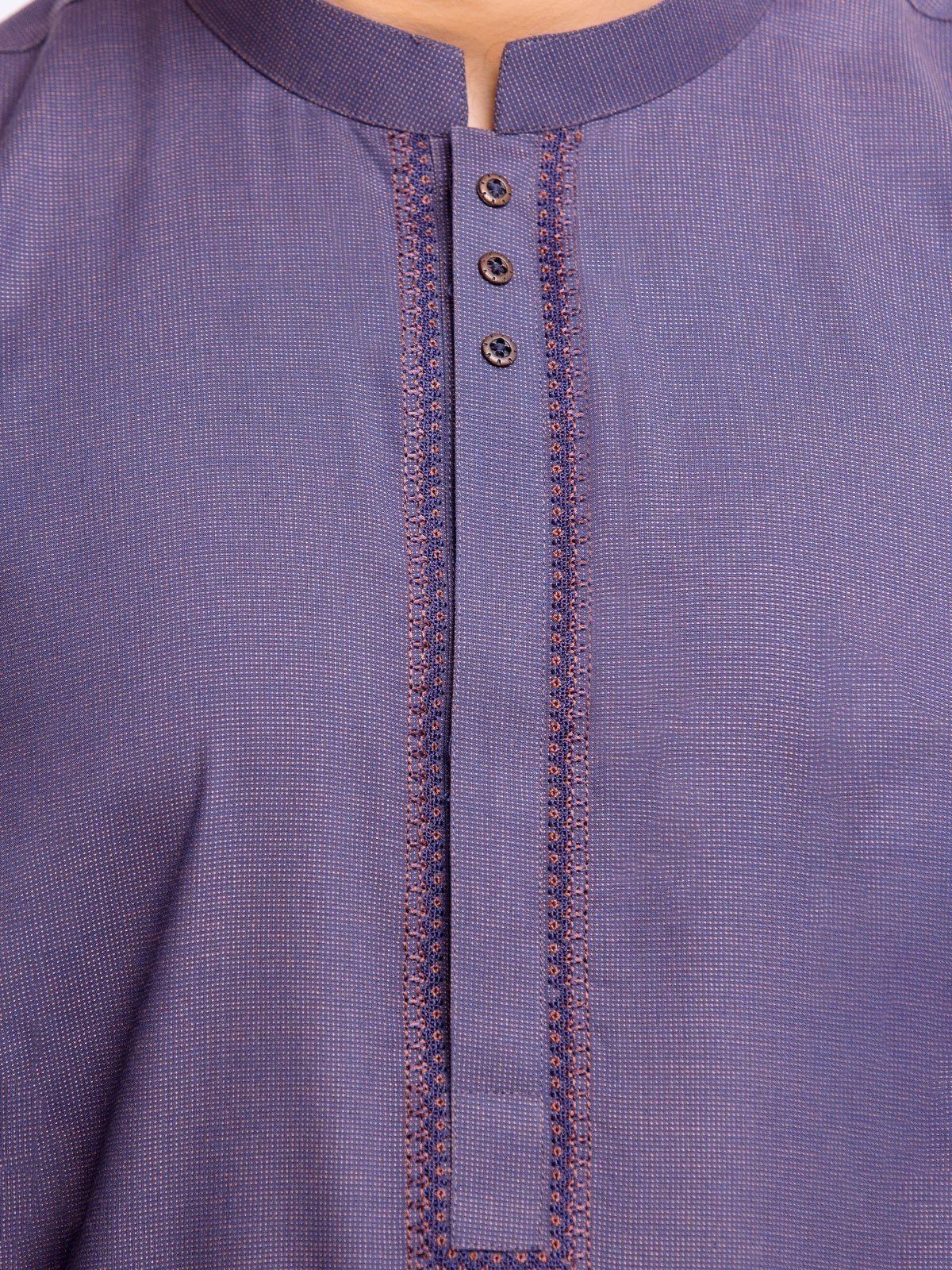 Embroidered Blended Kurta - EMTK23-99361 - Image 4
