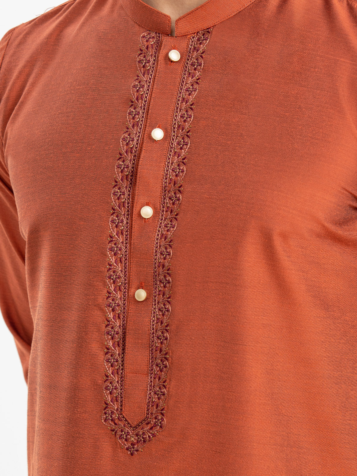 Embroidered Blended Kurta - EMTKC24-116 - Image 3