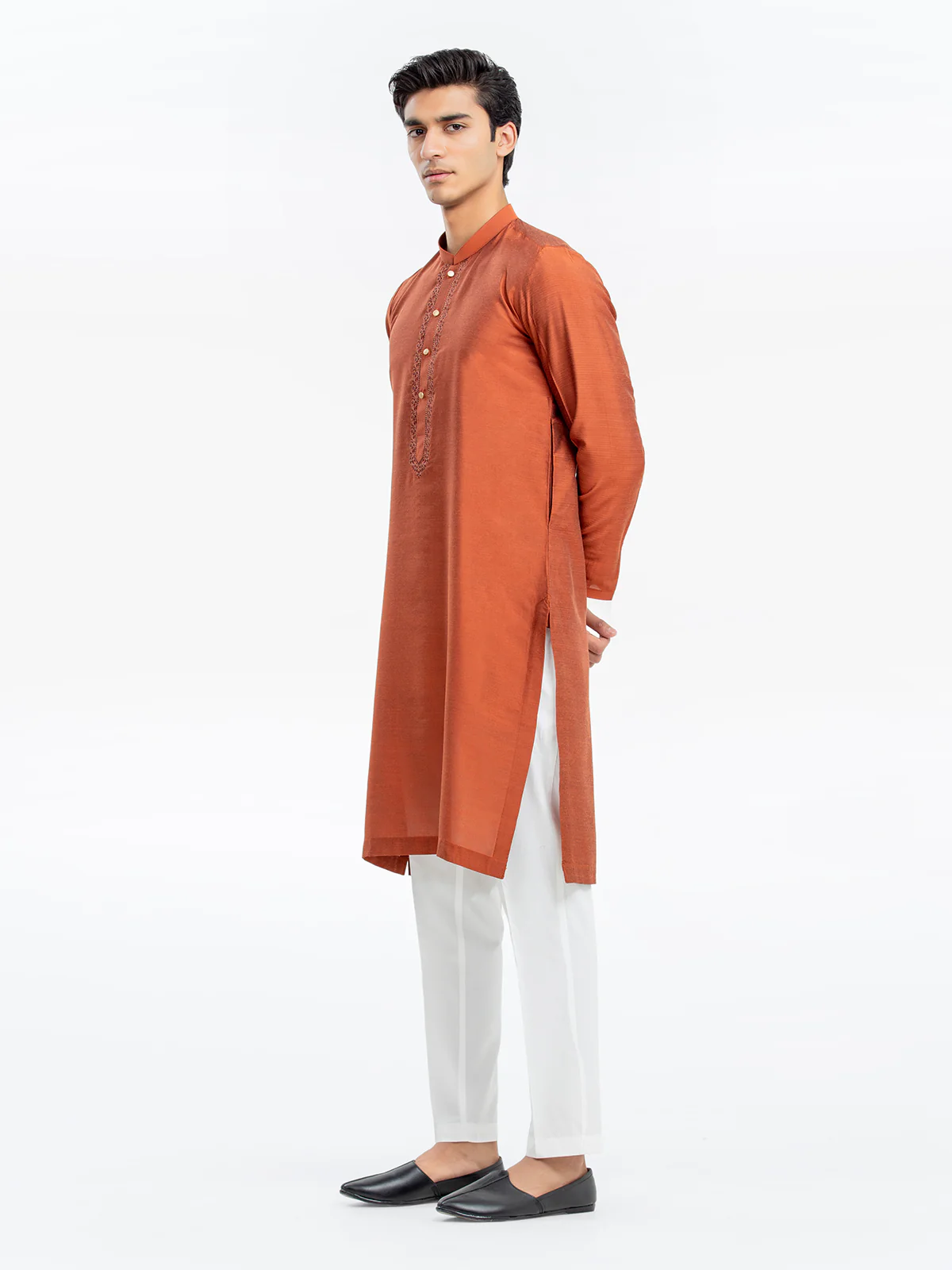 Embroidered Blended Kurta - EMTKC24-116 - Image 4