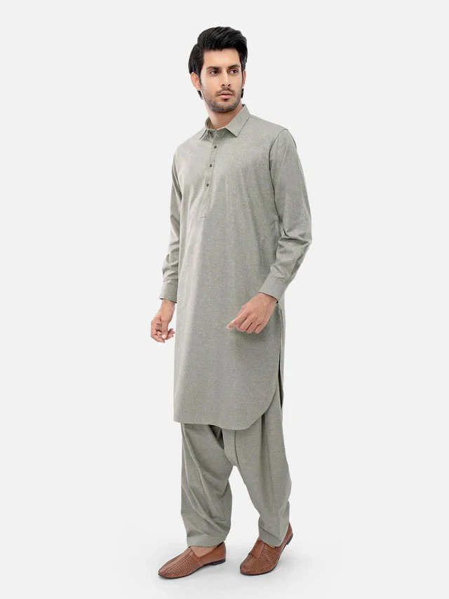 Blended Shalwar Kameez - EMTKSP21W-40928 - Image 3