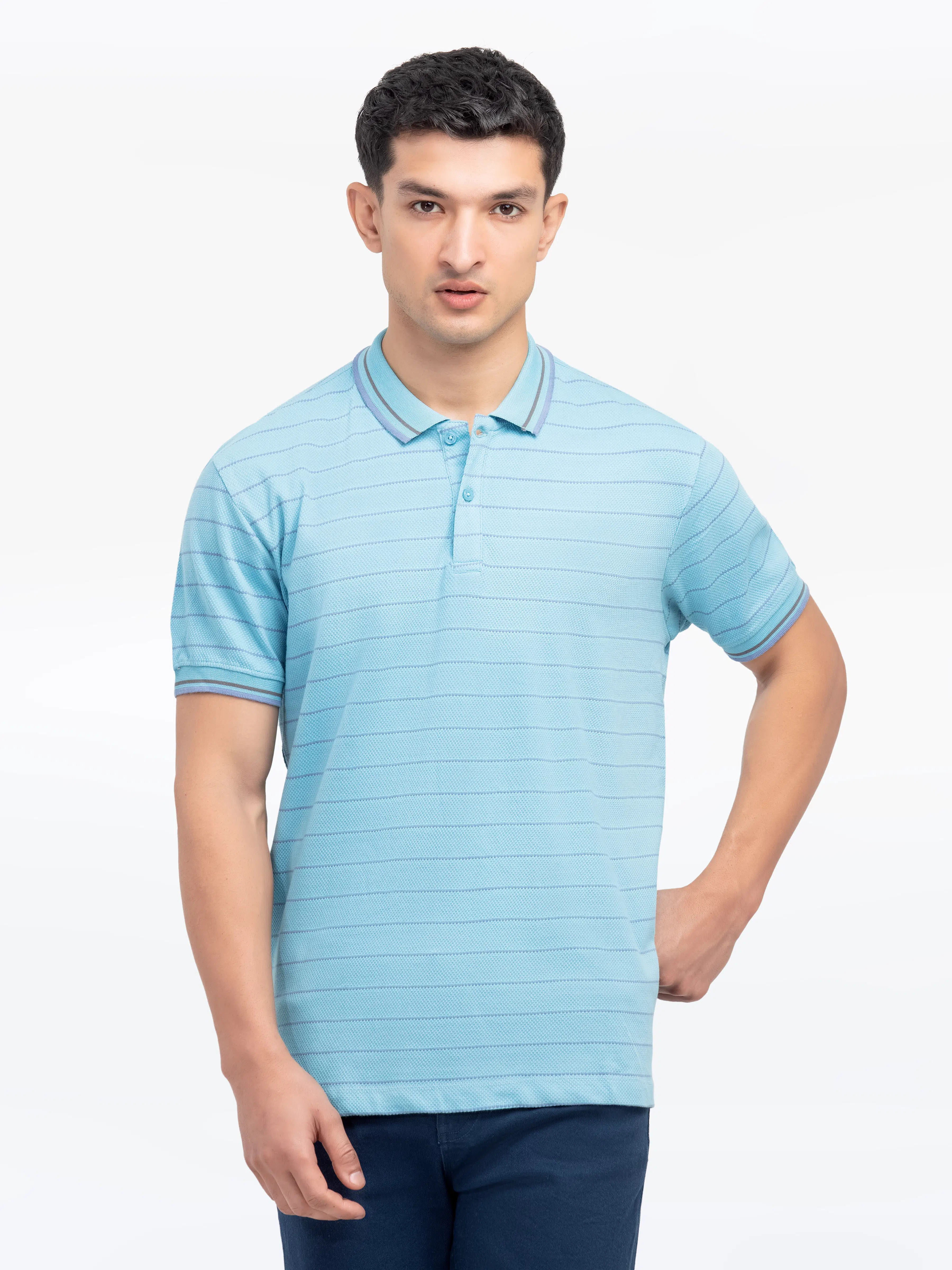 Striped Polo - EMTPS24-058 - Image 3