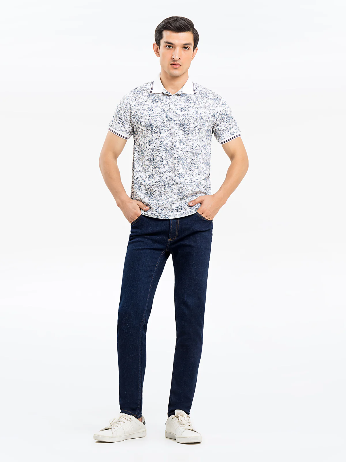 Printed Polo - EMTPS23-027 - Image 2