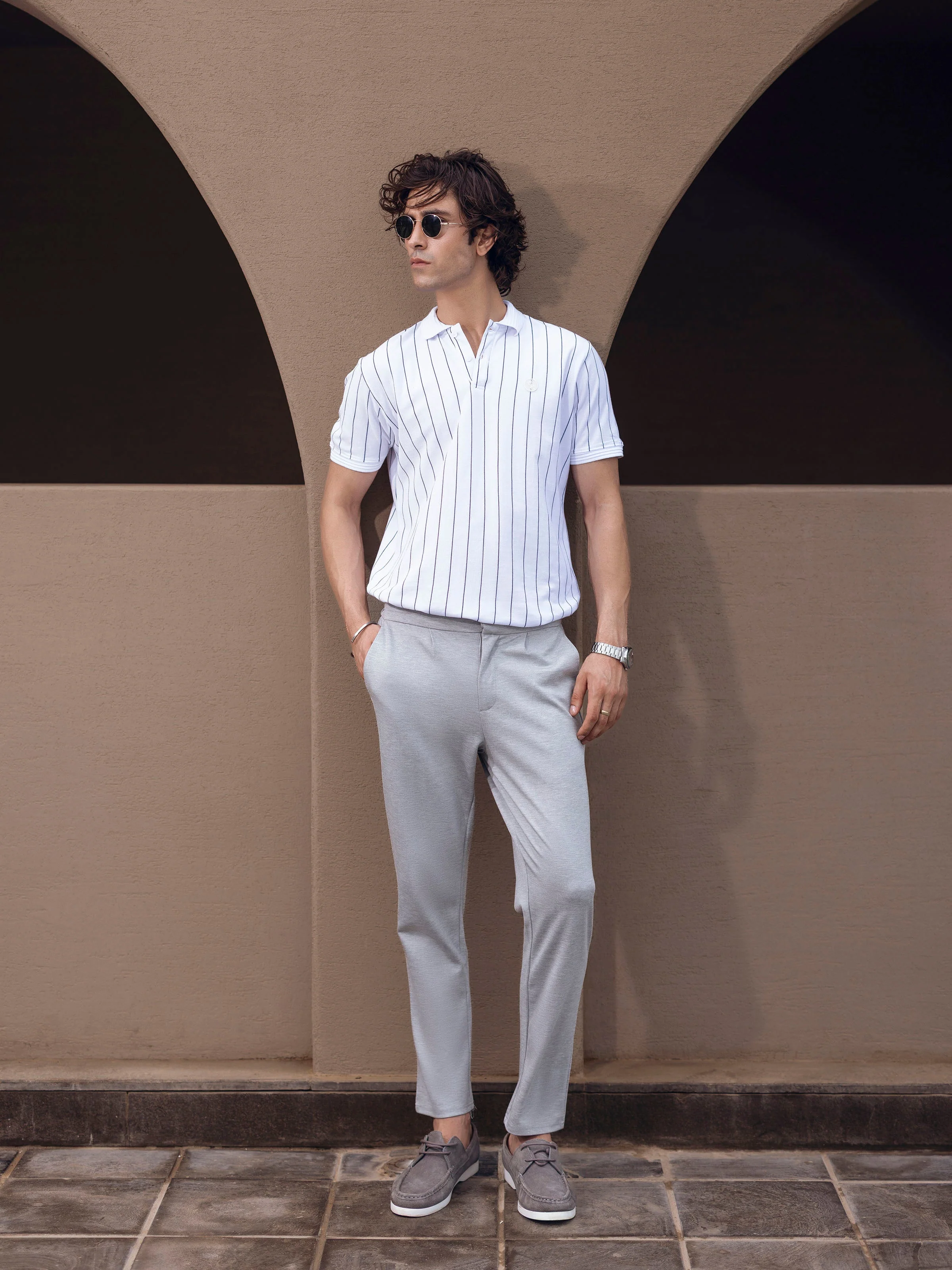 Striped Polo - EMTPS5-010 - Image 2