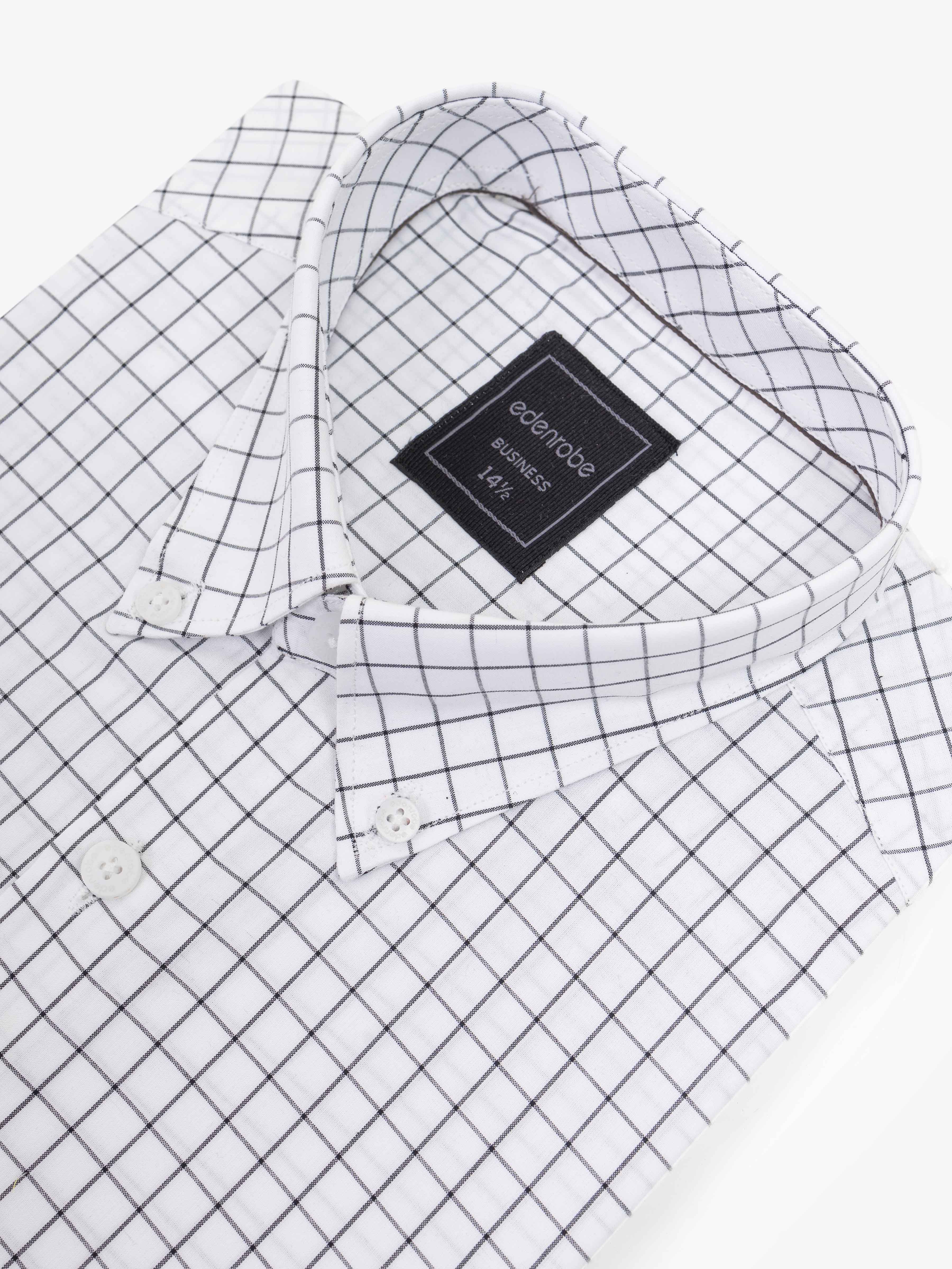 Business Check Shirt - EMTSB5-168 - Image 4