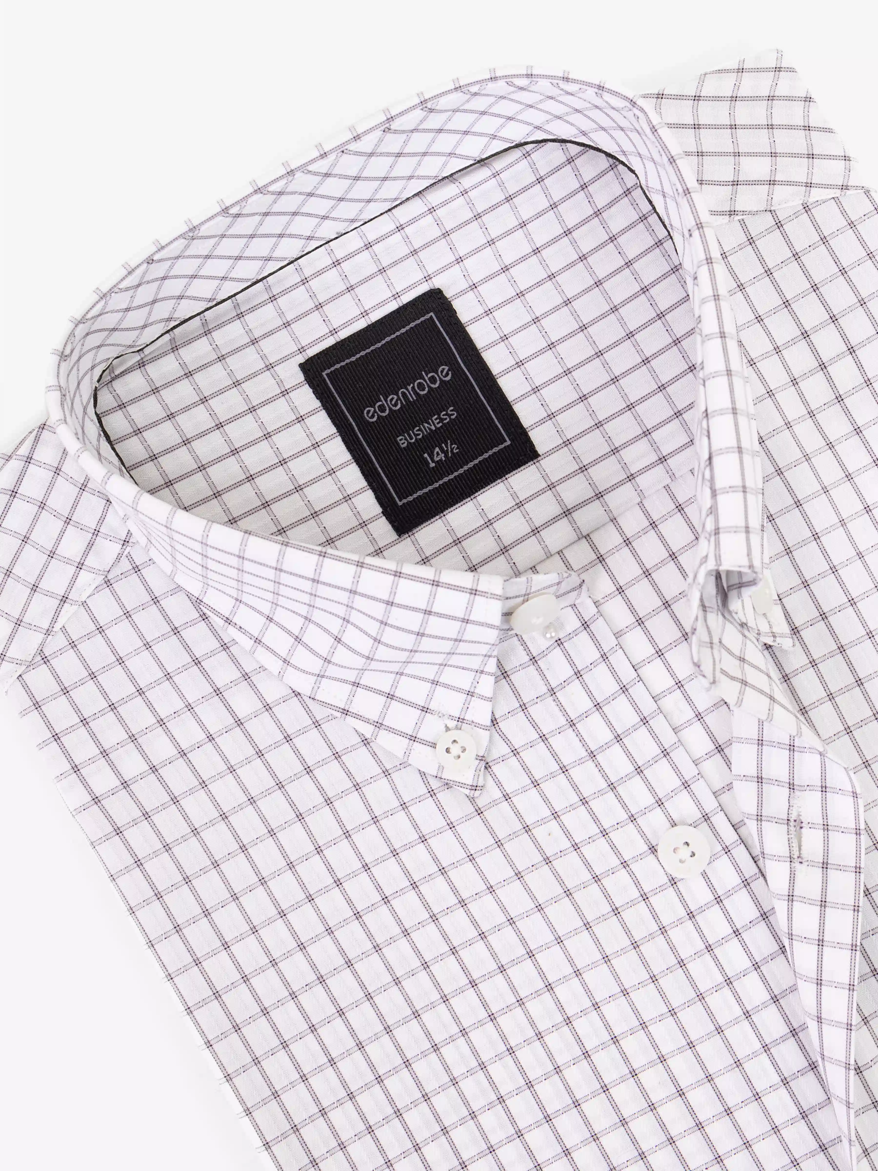 Business Check Shirt - EMTSB6-204 - Image 2