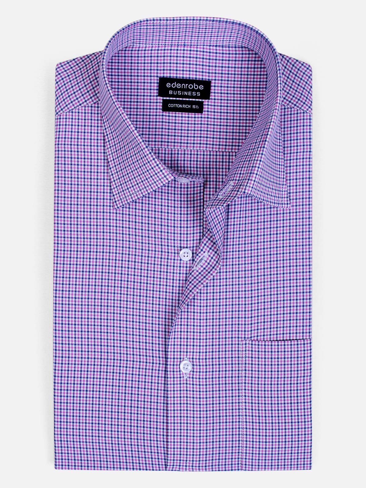 Business Check Shirt - MTSF-BS17-10869