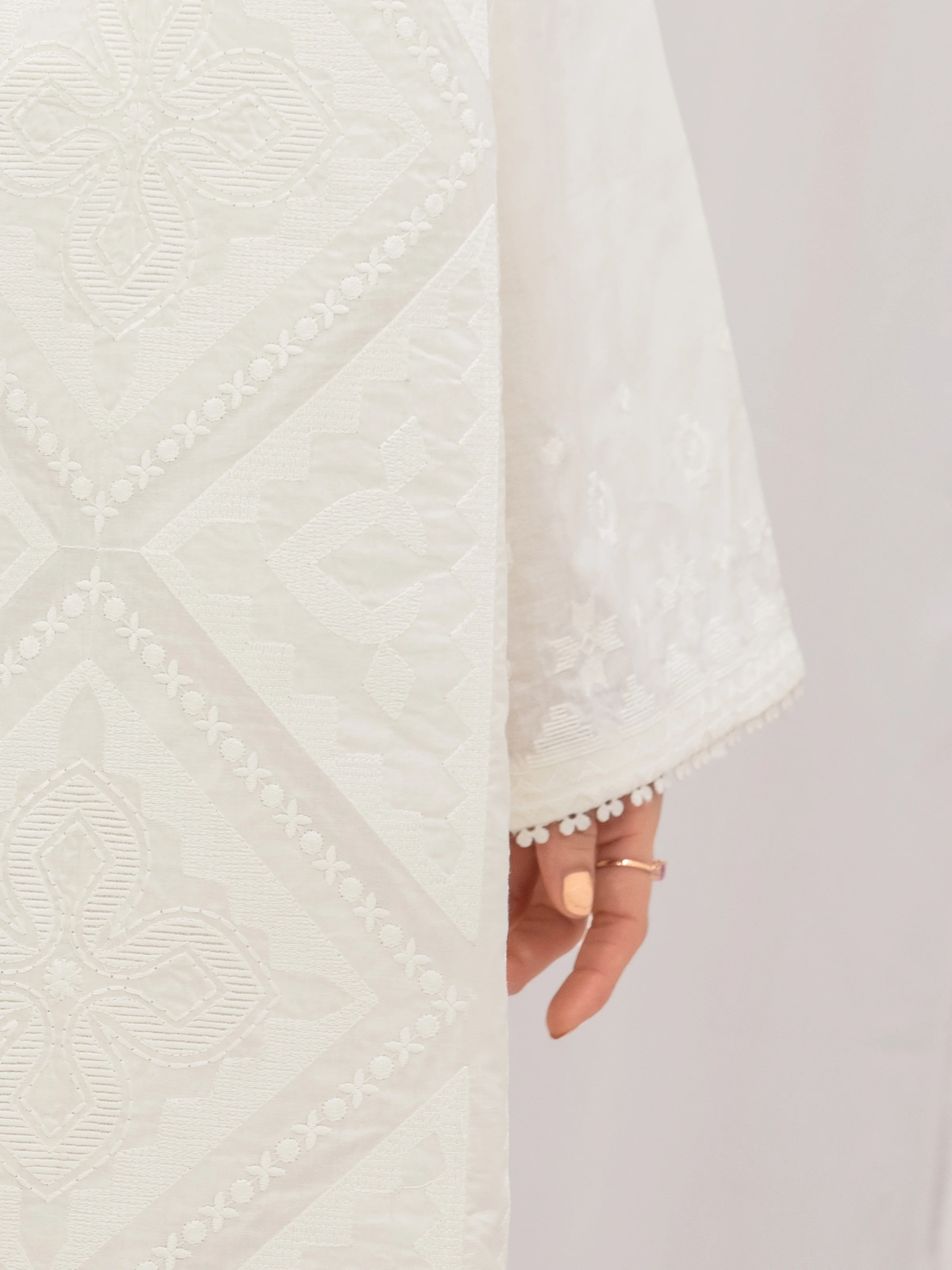 Embroidered Cambric Shirt - EWTKE5-81099S - Image 4