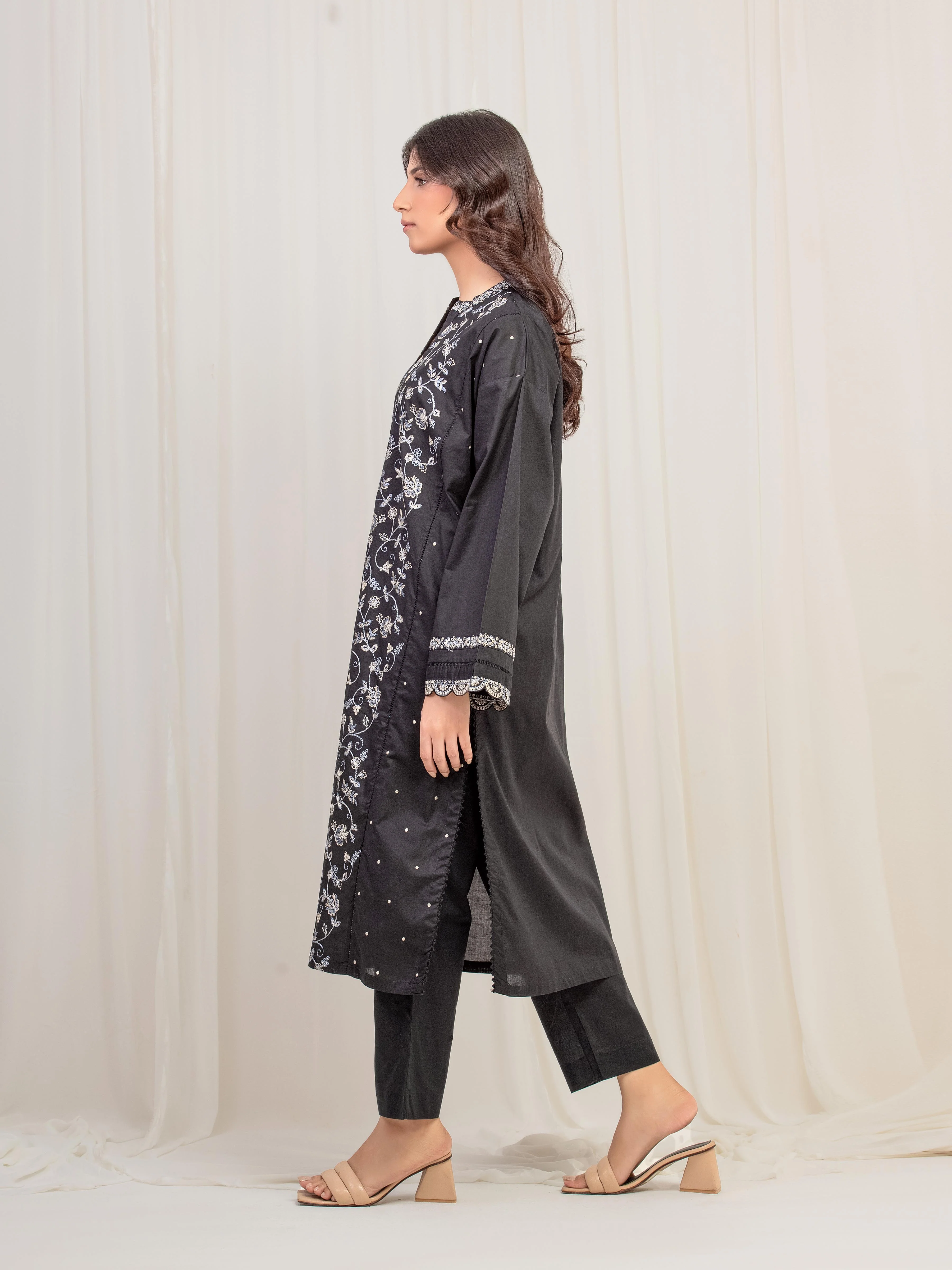 Embroidered Cambric Shirt - EWTKE5-81608S - Image 5