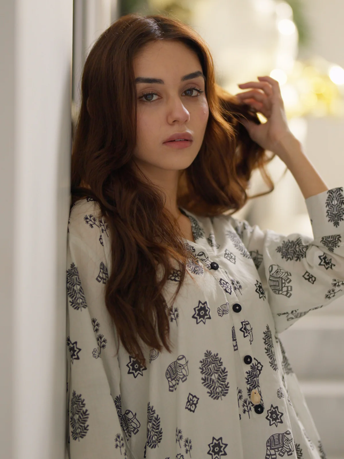 Printed Lawn Shirt - EWTKP24-81142S