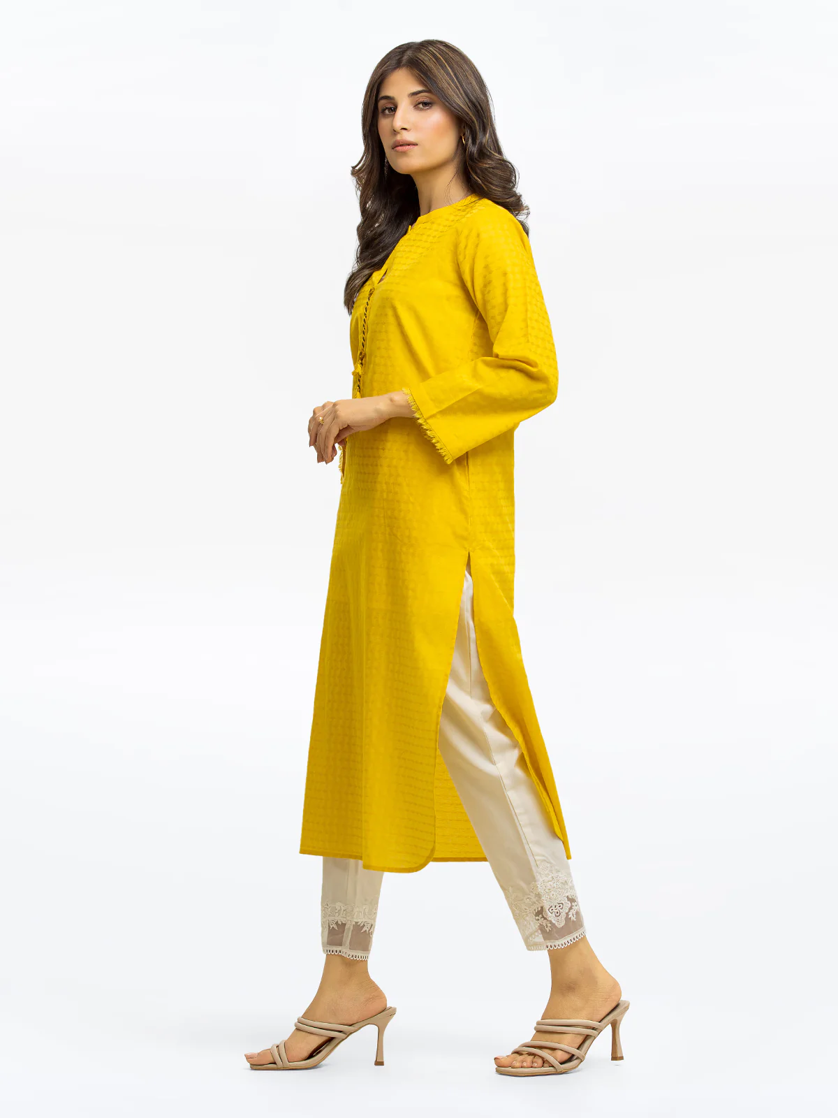 Solid Dobby Shirt - EWTKS24-68958S - Image 6
