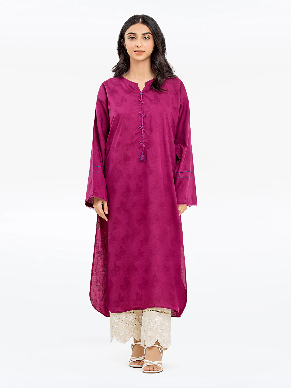 Solid Dobby Shirt - EWTKS24-69622S