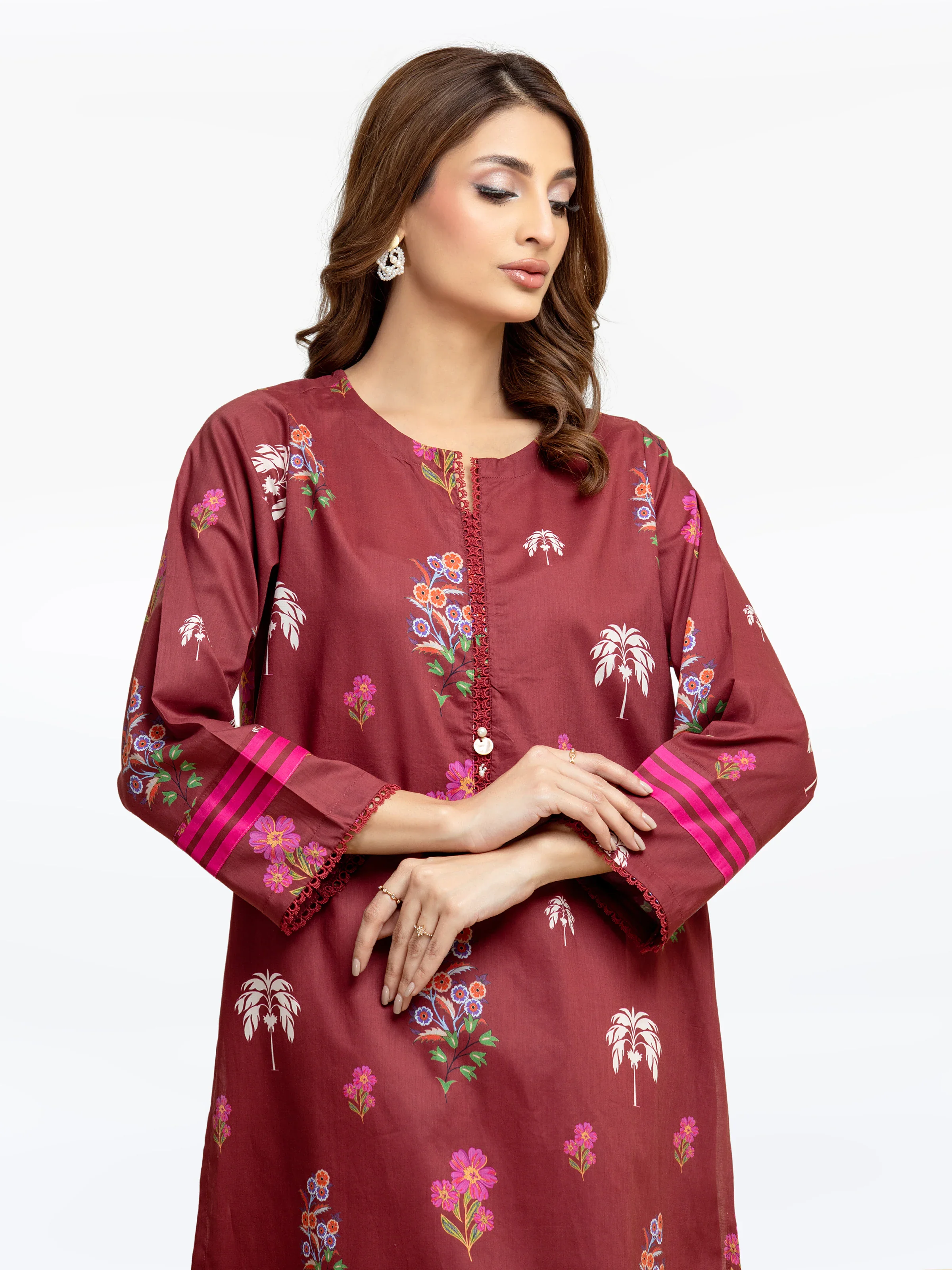 Printed Cambric Co-Ord Set - EWTKP5-81652ST - Image 2