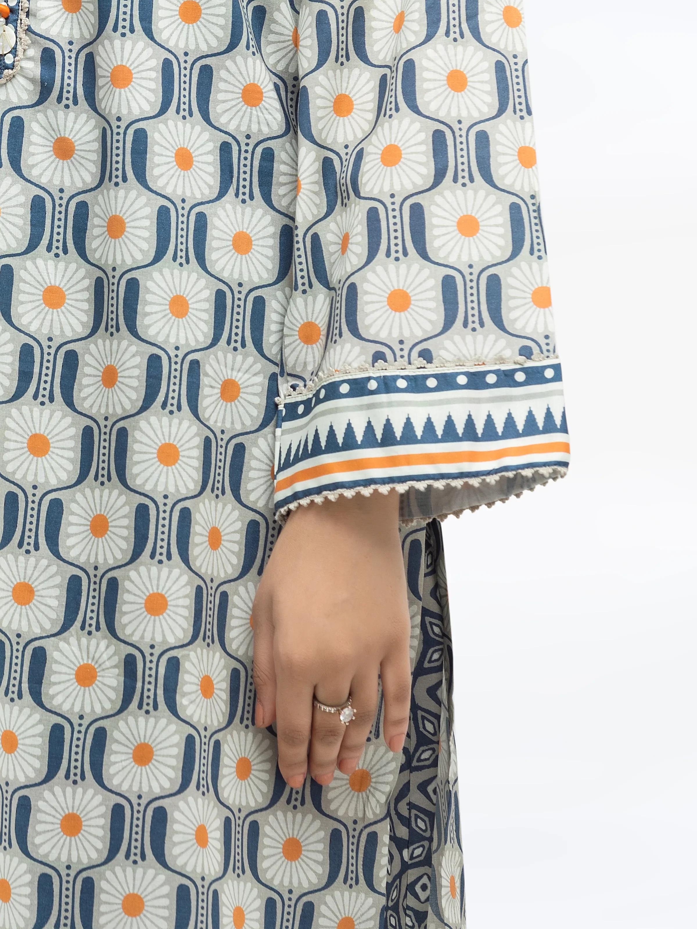 Printed Cambric Co-Ord Set - EWTKP5-81660ST - Image 4