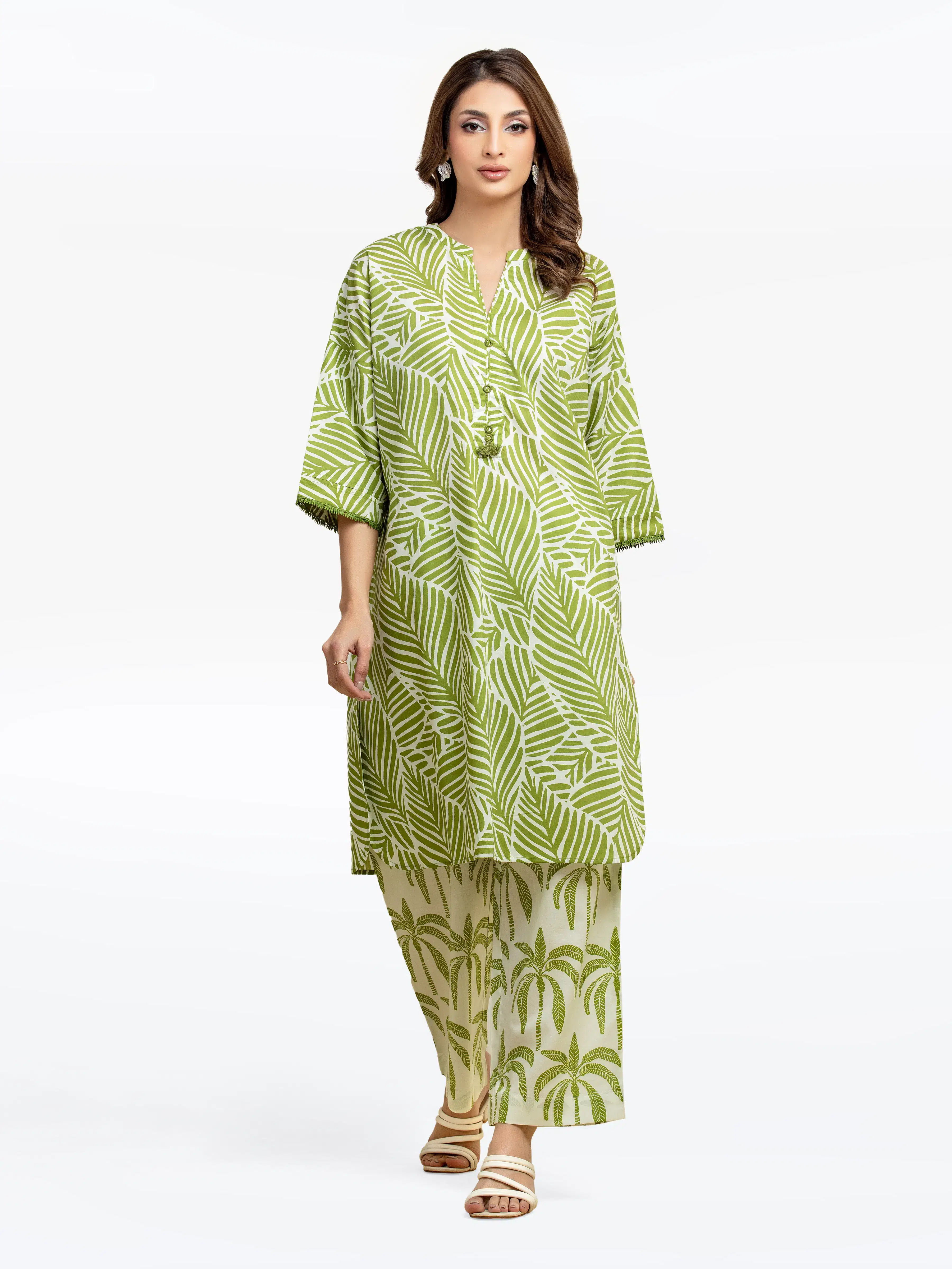Printed Cambric Co-Ord Set - EWTKP5-81663ST