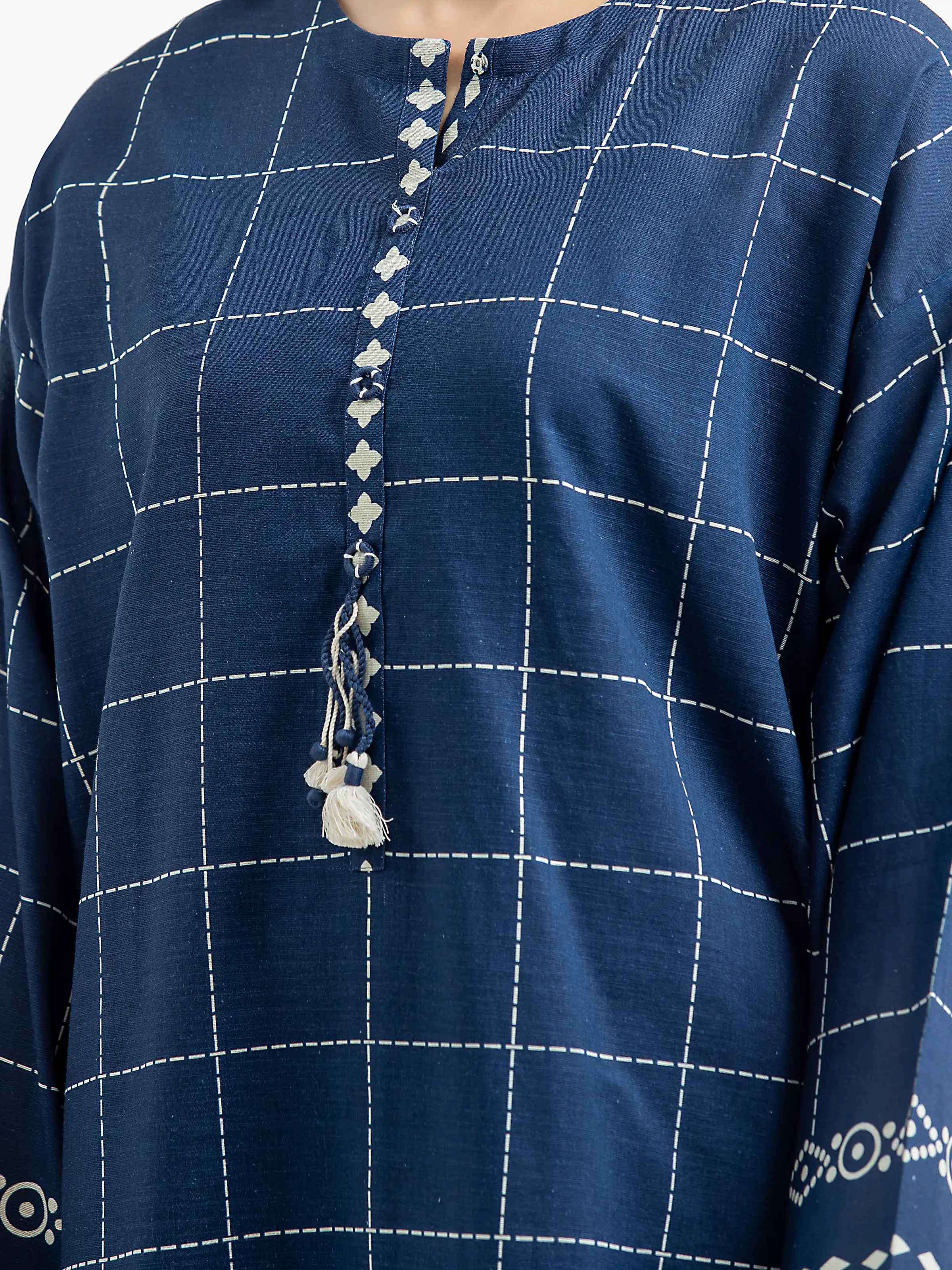 Printed Khaddar Shirt Trouser - EWTKP24-81395ST - Image 3