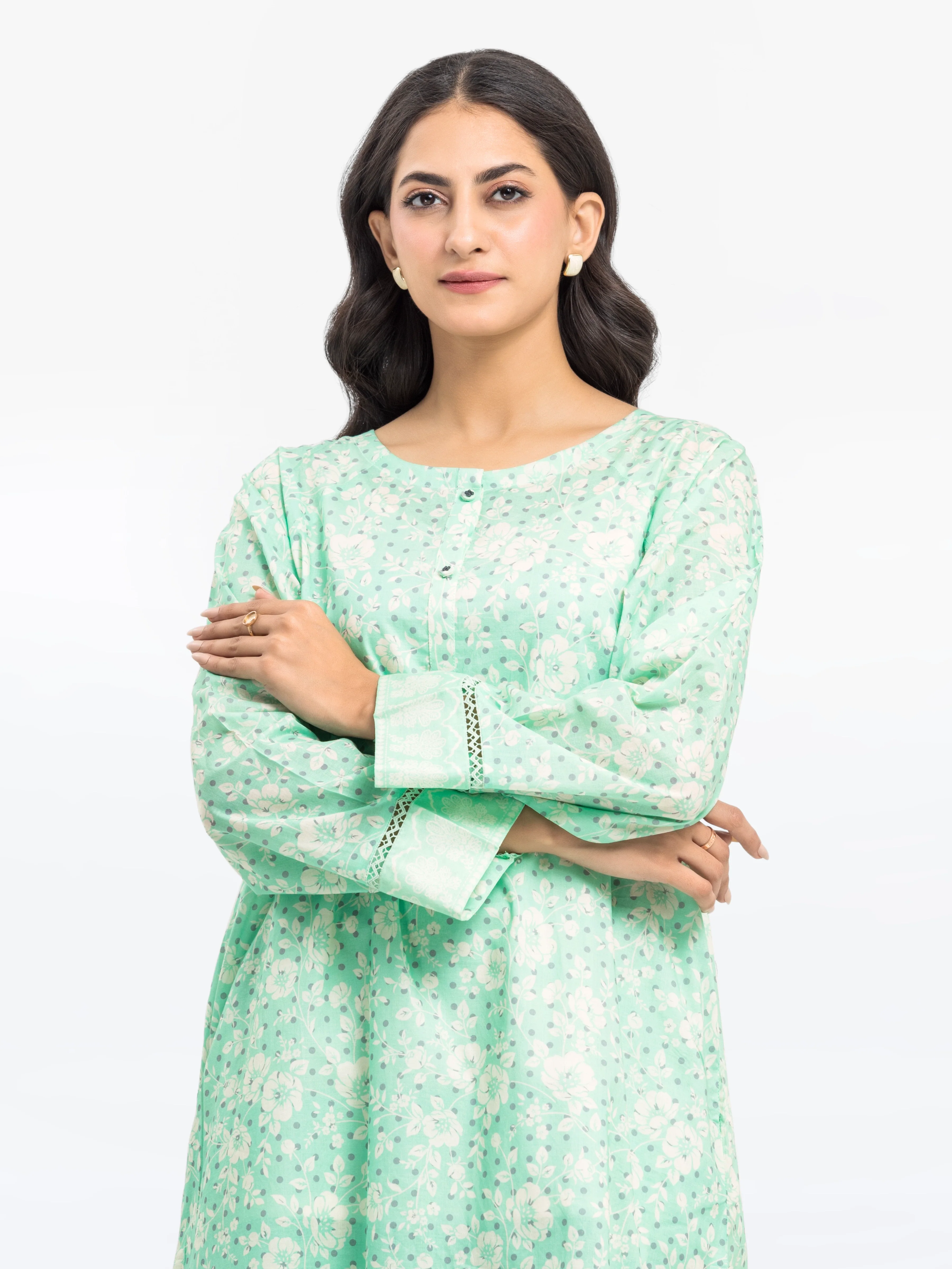 Printed Lawn Shirt Trouser - EWTKP24-80105ST - Image 2