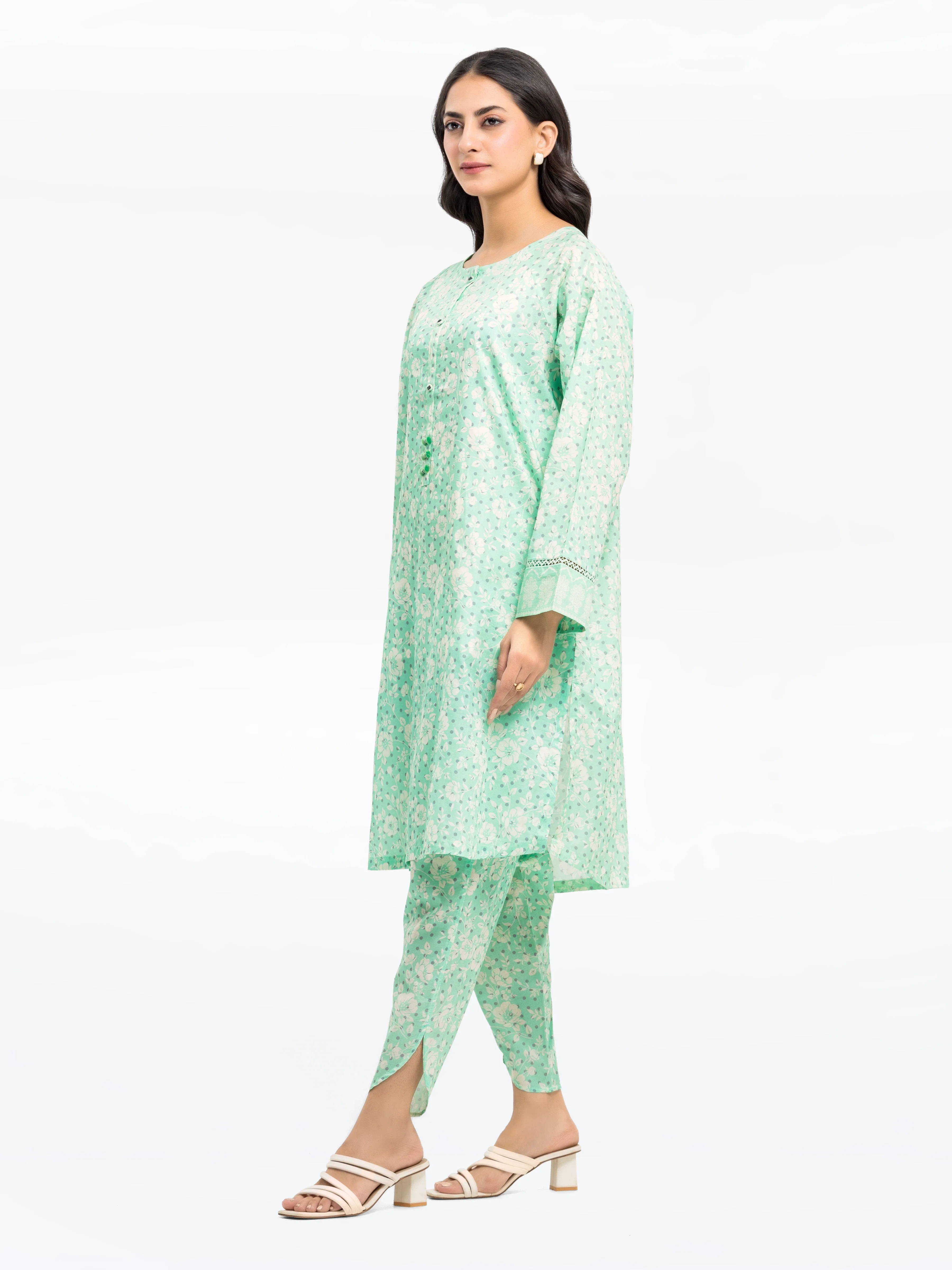 Printed Lawn Shirt Trouser - EWTKP24-80105ST - Image 5