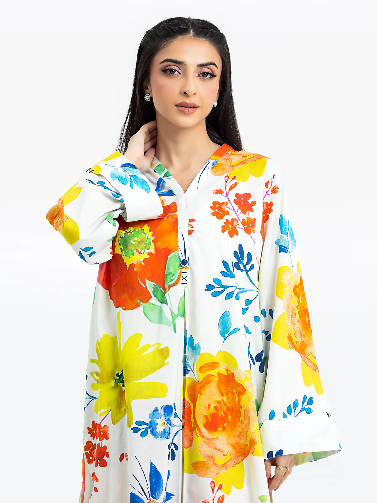 Printed Lawn Co-Ord Set - EWTKP24-81111ST - Image 4