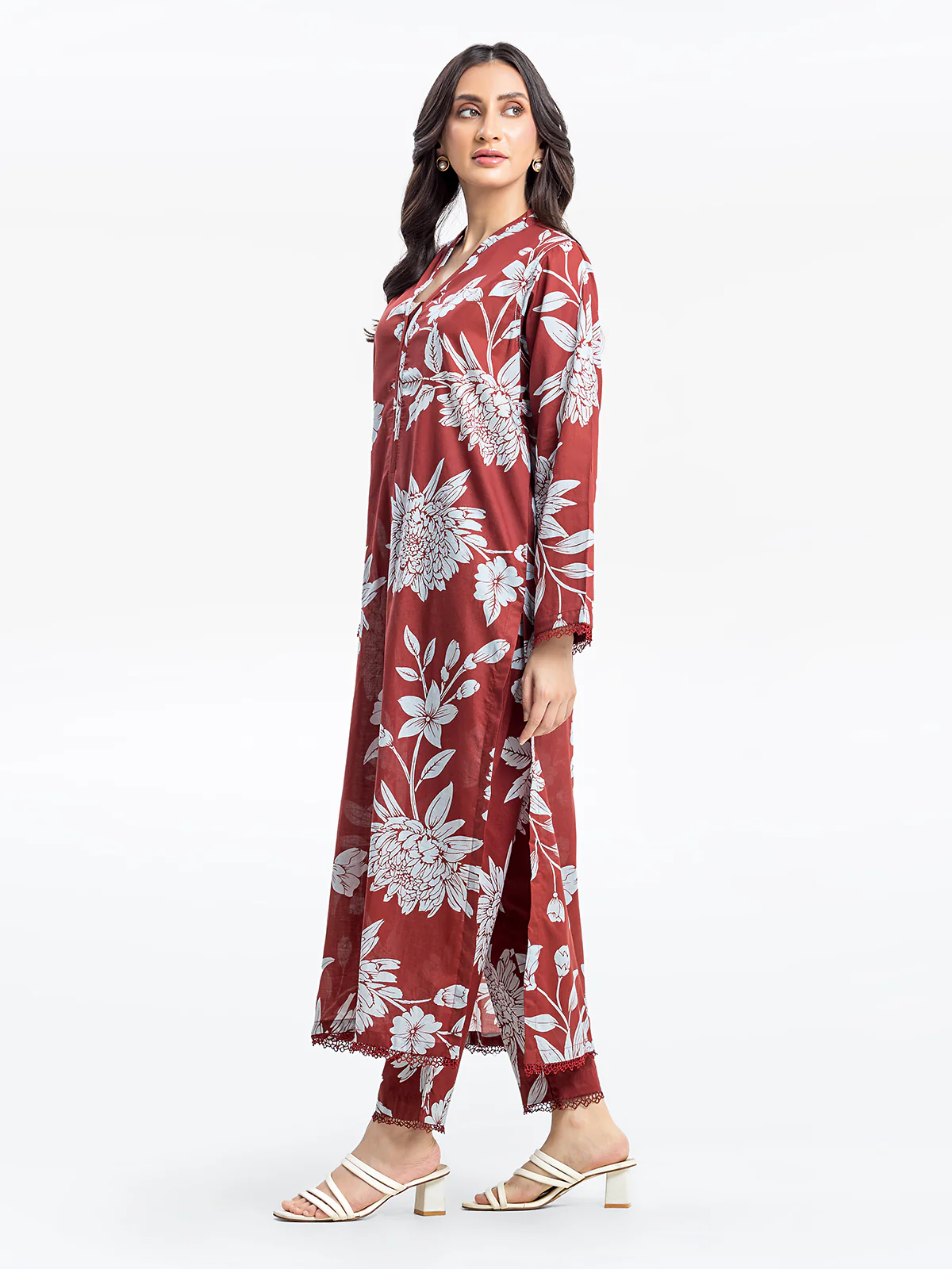 Printed Lawn Co-Ord Set - EWTKP24-81119ST - Image 4