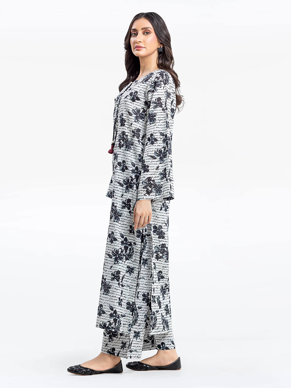 Printed Lawn Co-Ord Set - EWTKP24-81141ST - Image 4