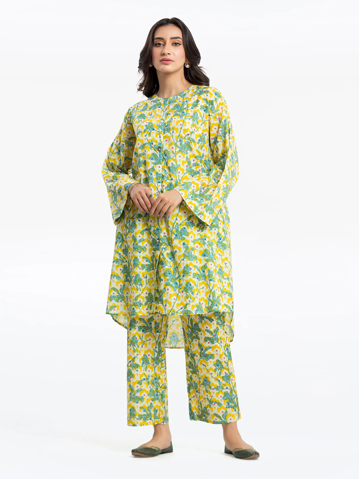 Printed Lawn Co-Ord Set - EWTKP24-81144ST - Image 2