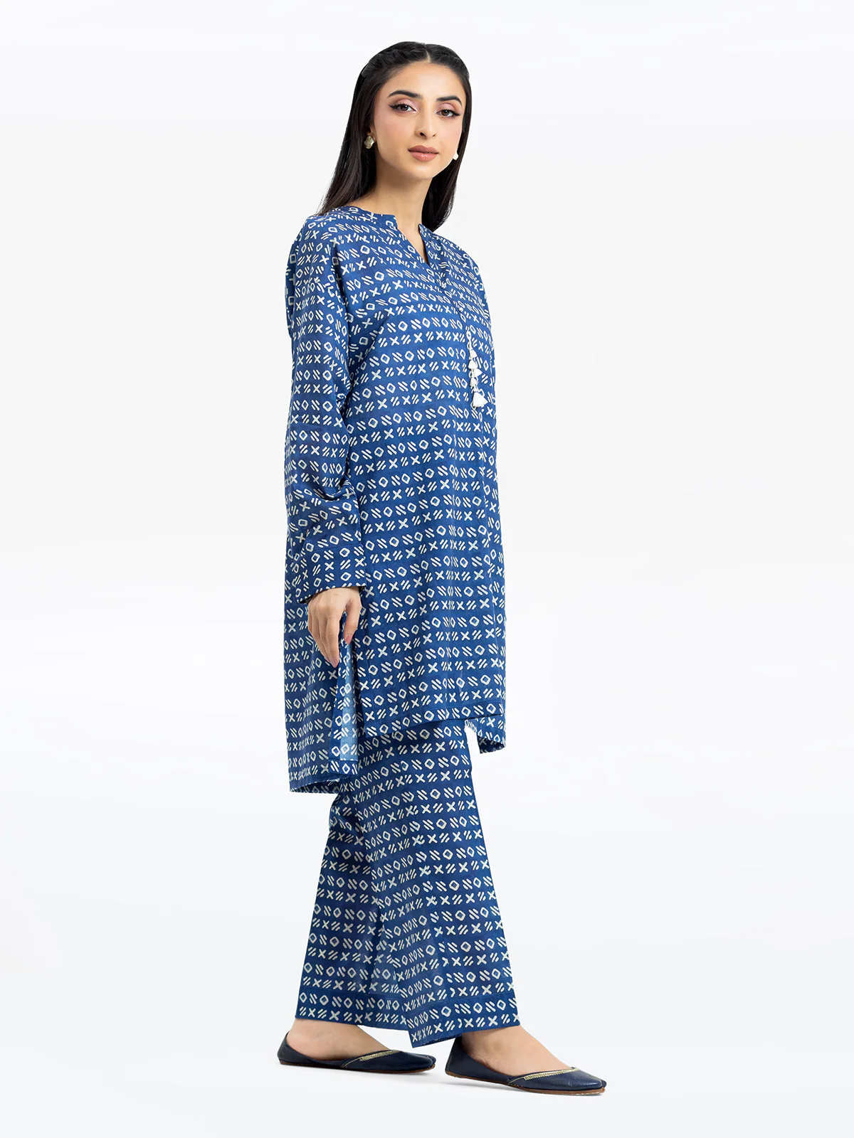 Printed Lawn Co-Ord Set - EWTKP24-81146ST - Image 4