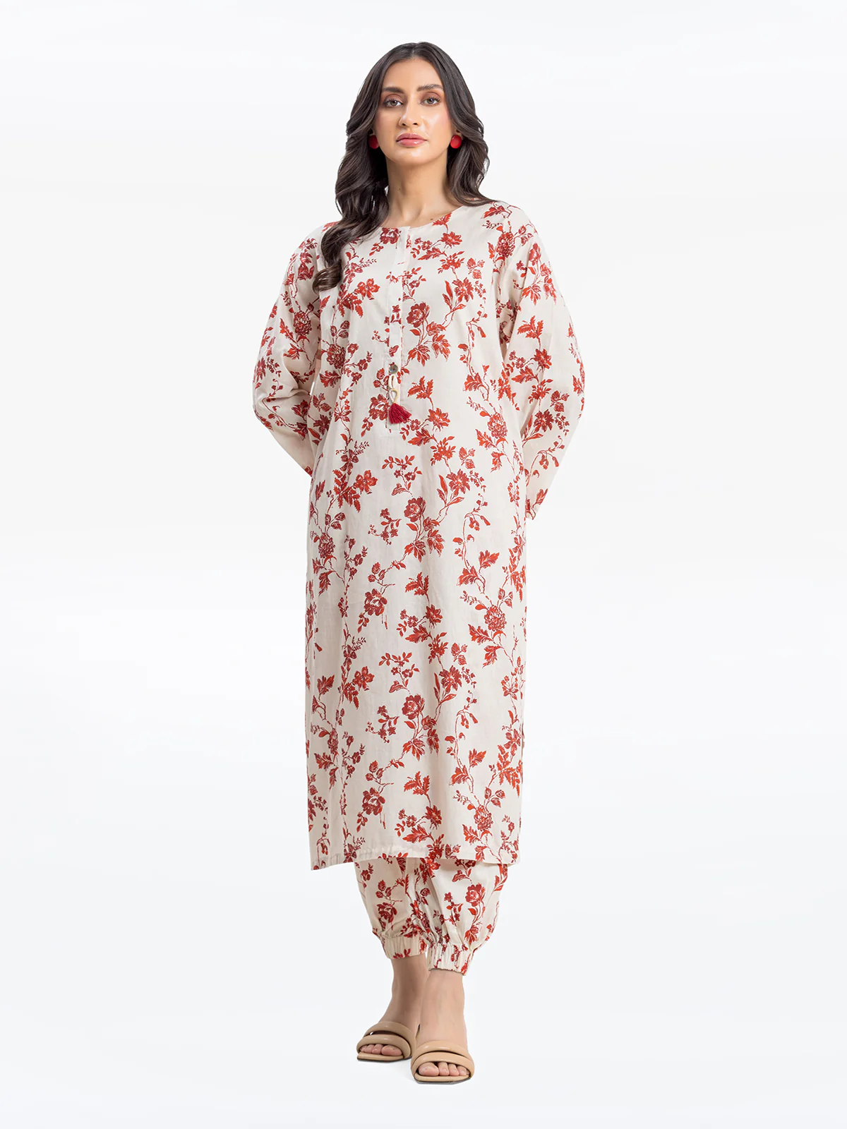 Printed Lawn Co-Ord Set - EWTKP24-81149ST - Image 2