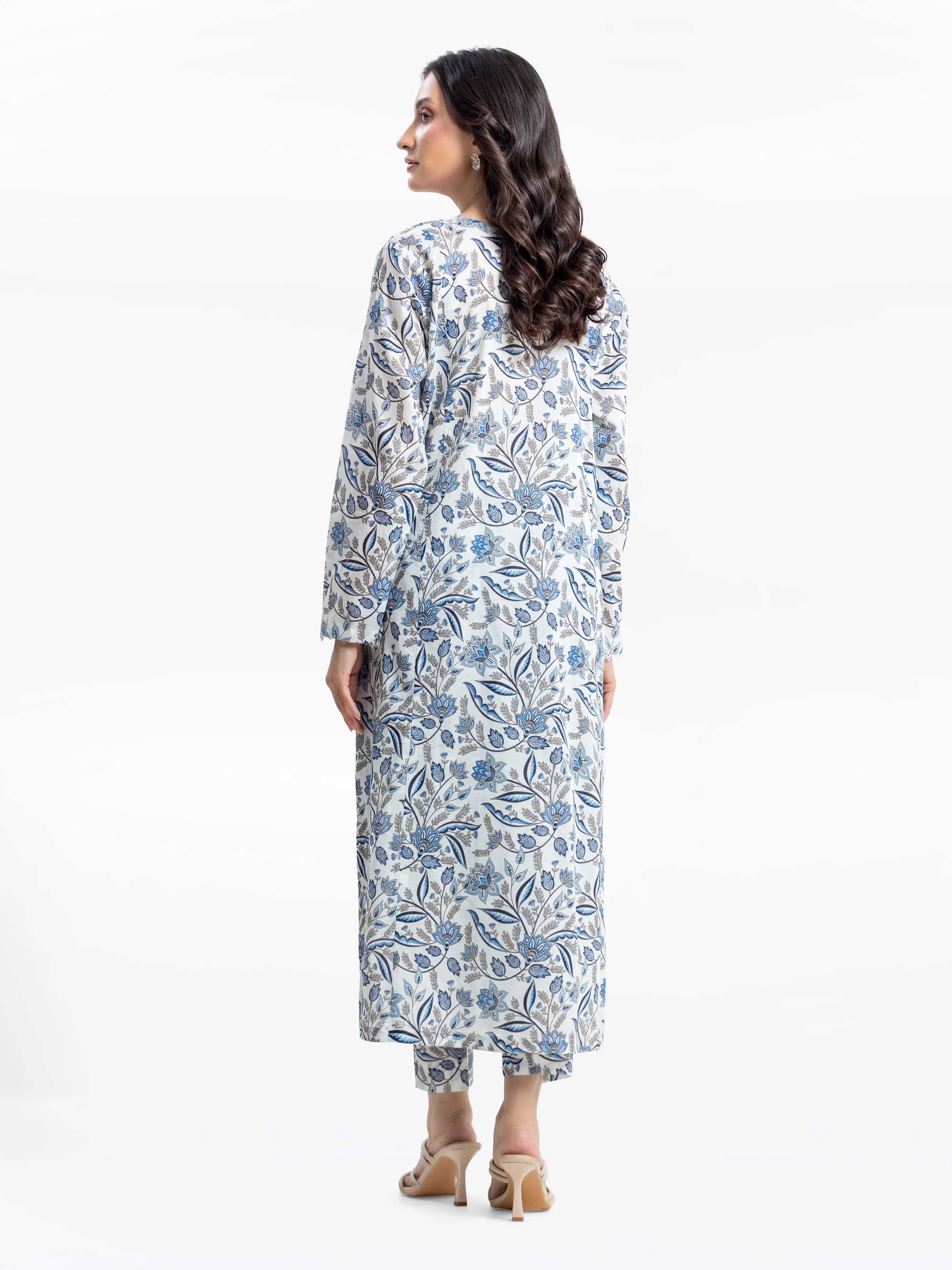 Printed Lawn Co-Ord Set - EWTKP24-81318ST - Image 5