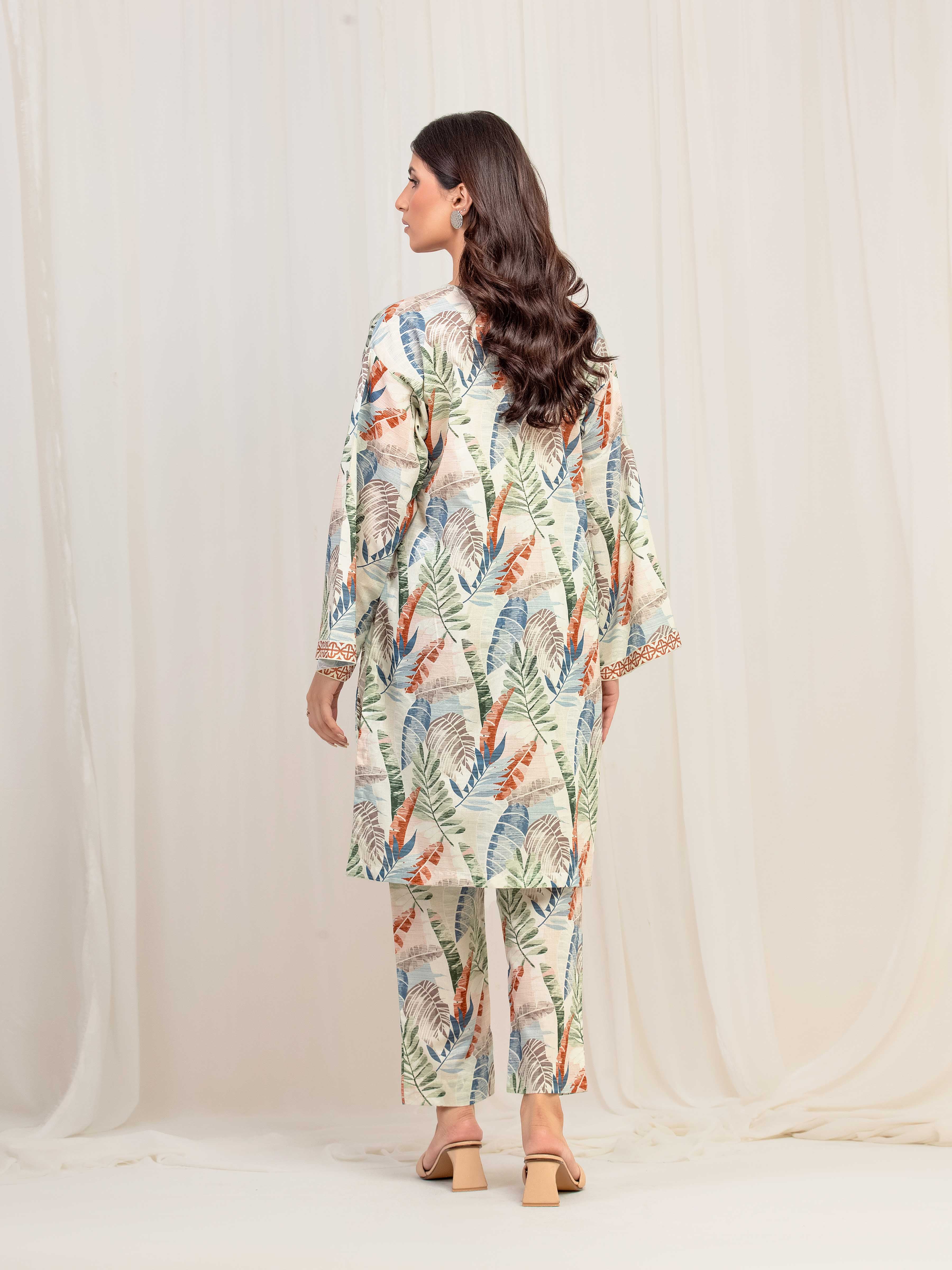 Printed Lawn Co-Ord Set - EWTKP5-81859ST - Image 6