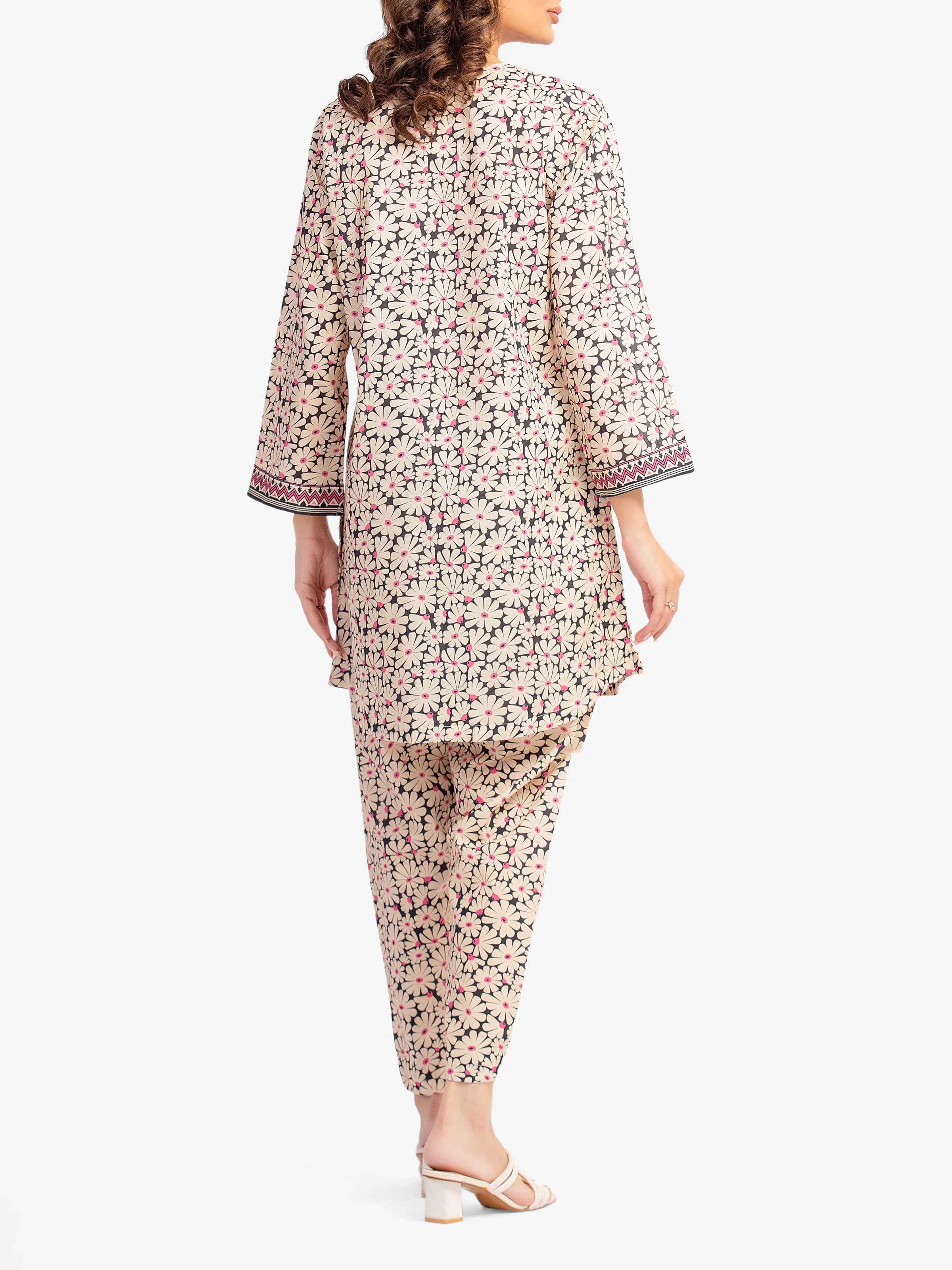 Printed Lawn Co-Ord Set - EWTKP5-81864ST - Image 5