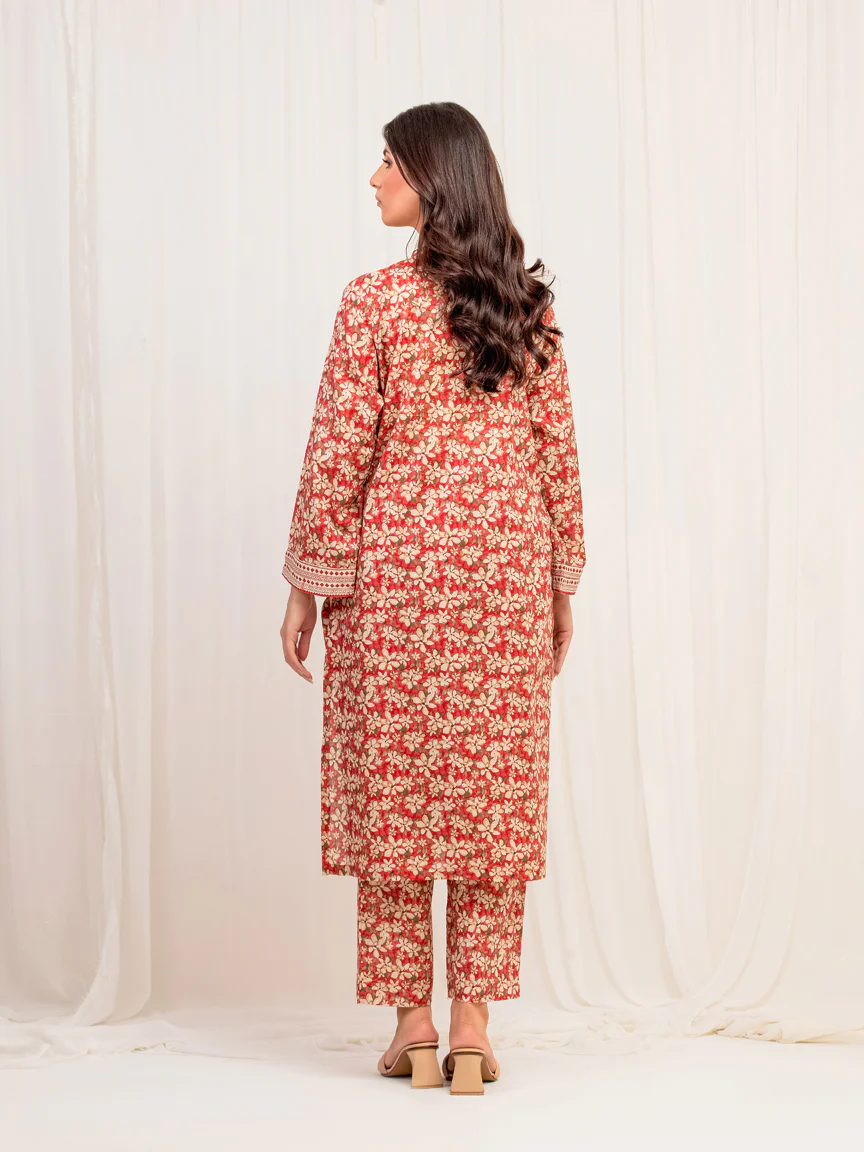 Printed Lawn Co-Ord Set - EWTKP5-81869ST - Image 6
